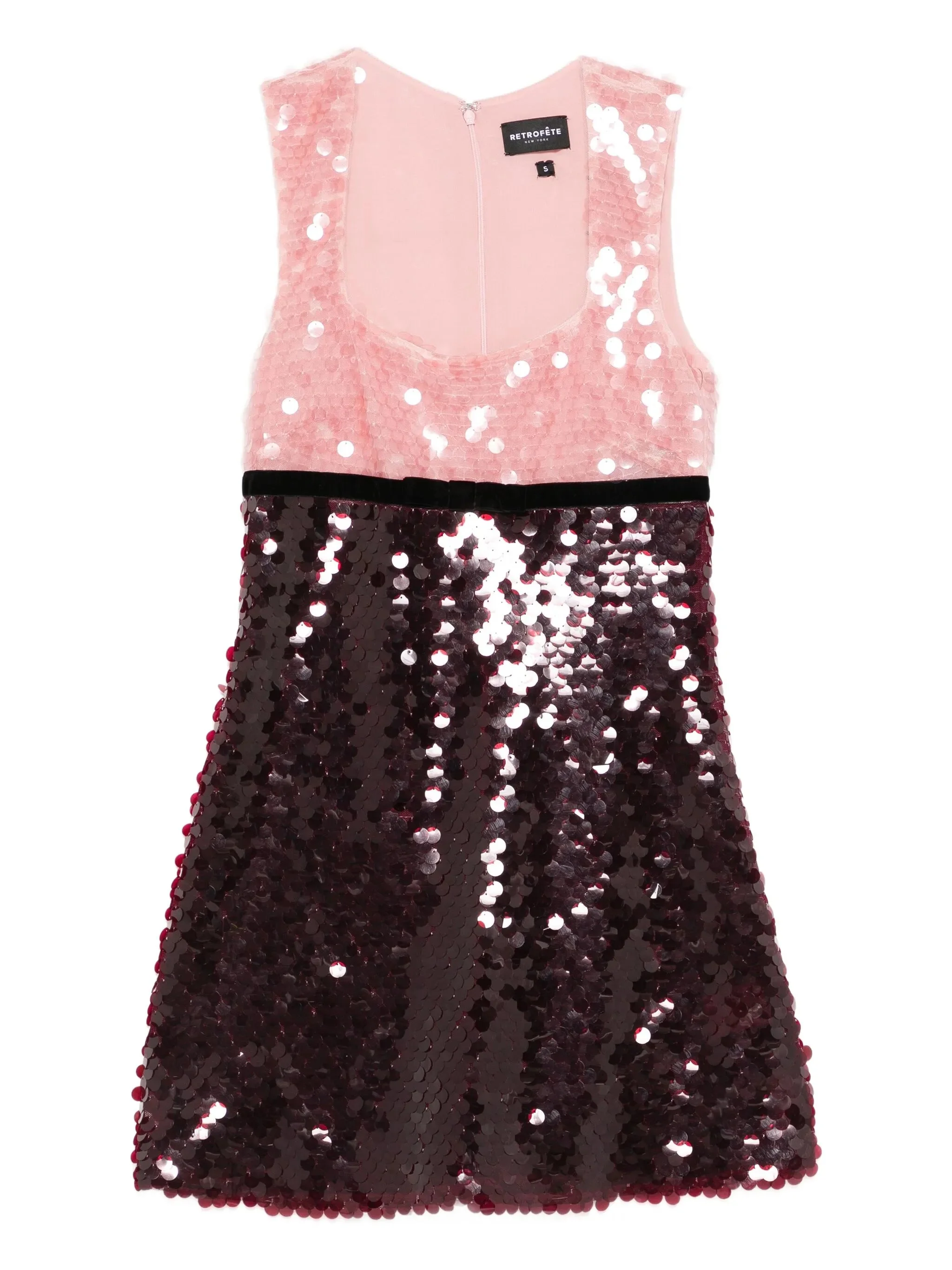 Amethyst sequin mini dress - 1