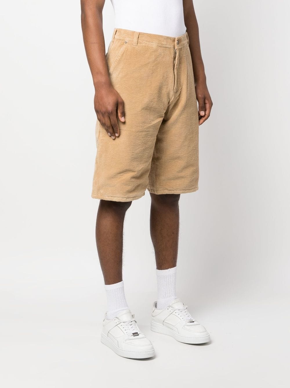 corduroy stretch-cotton shorts - 3