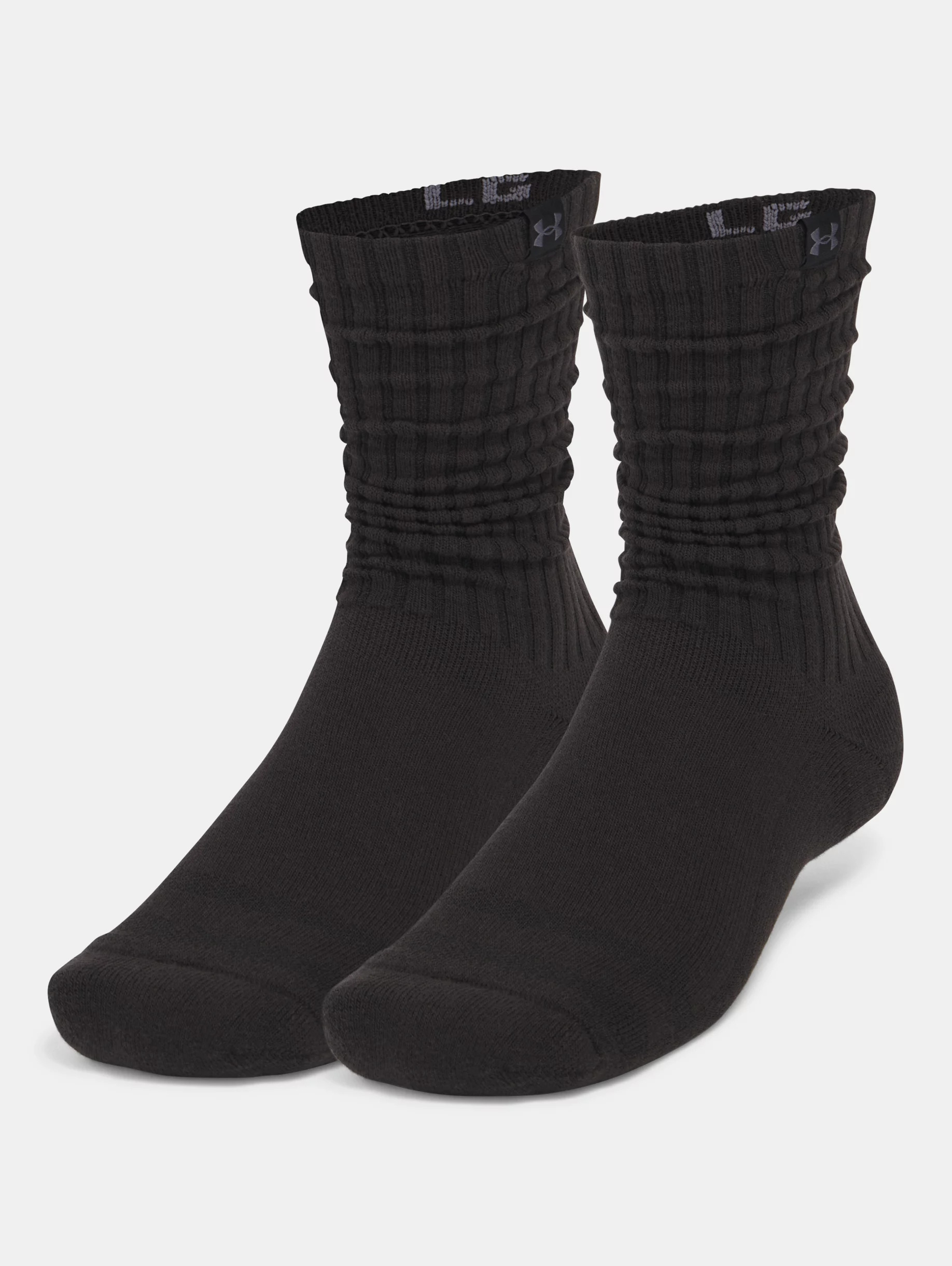 Unisex UA Sportstyle Cotton Scrunch 2-Pack Crew Socks - 3