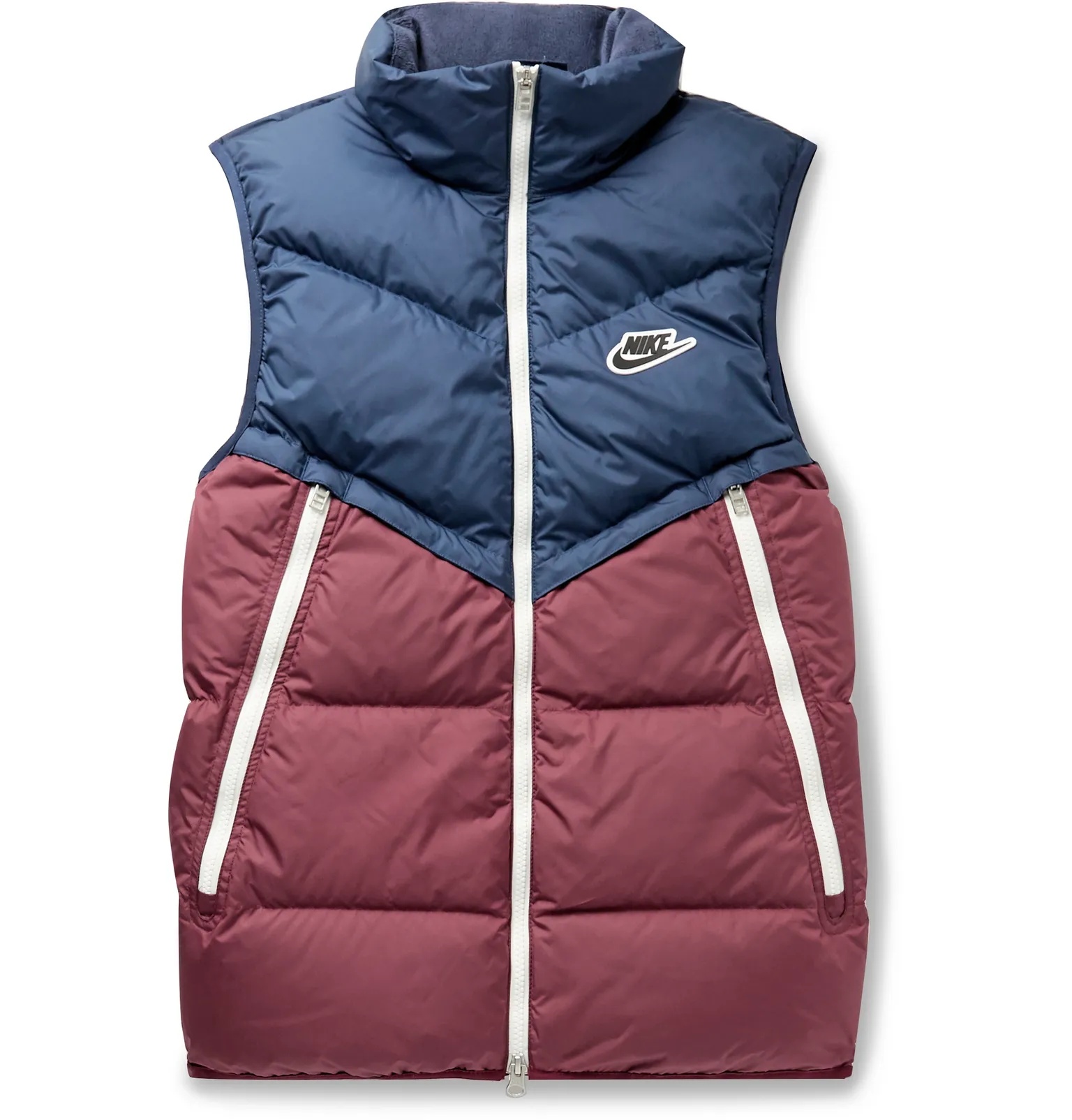 Sportswear Windrunner Logo-Appliquéd Quilted Shield Down Gilet - 1