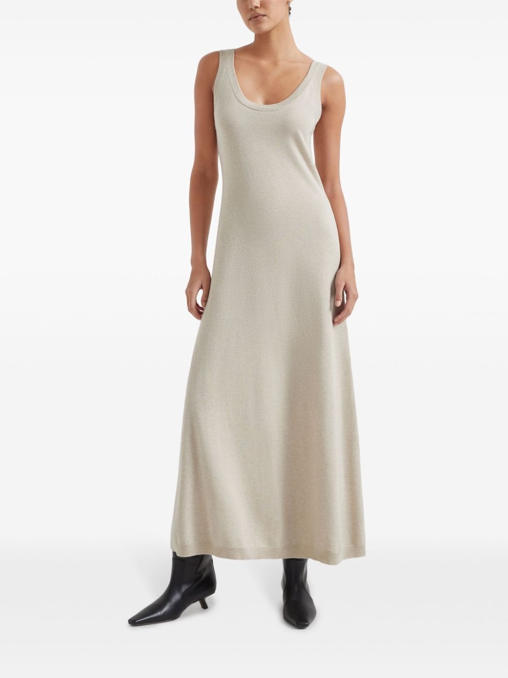 long cashmere dress - 3