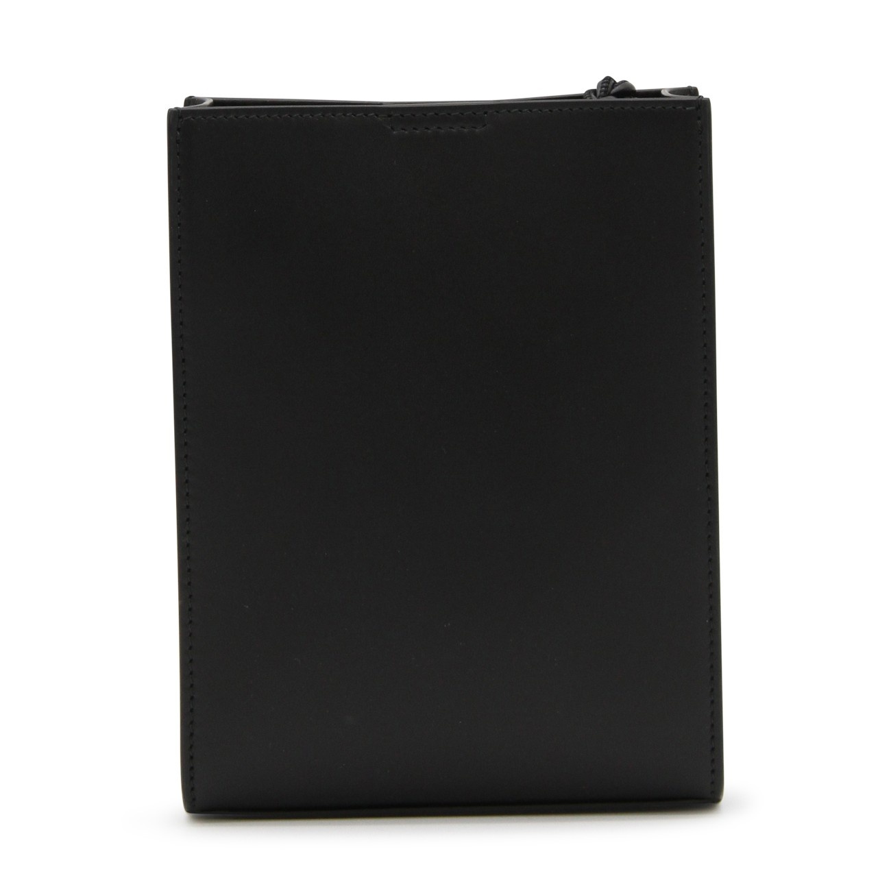 black leather tangle small crossbody bag - 4