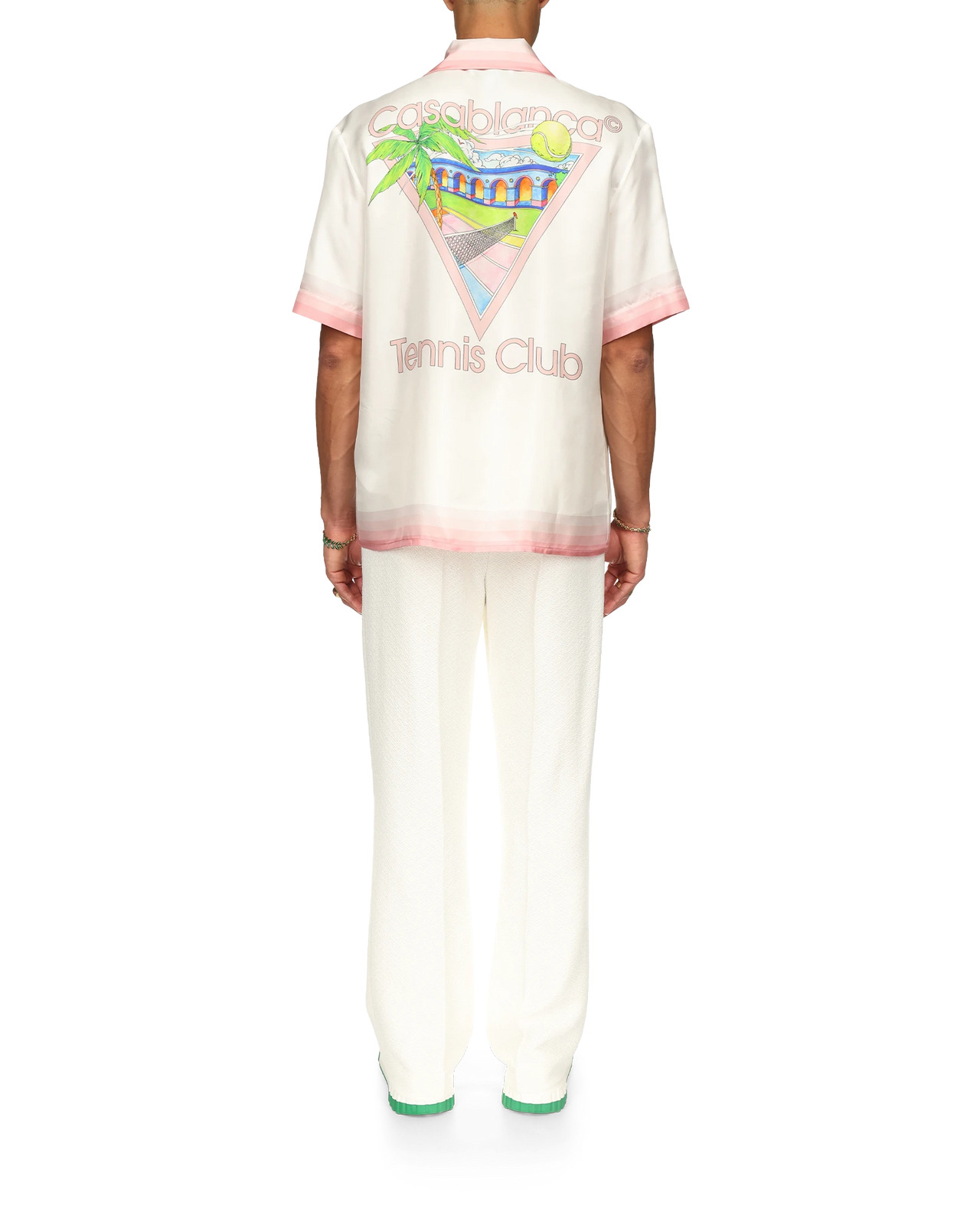 Tennis Club Icon Silk Shirt | Casablanca Paris - 2