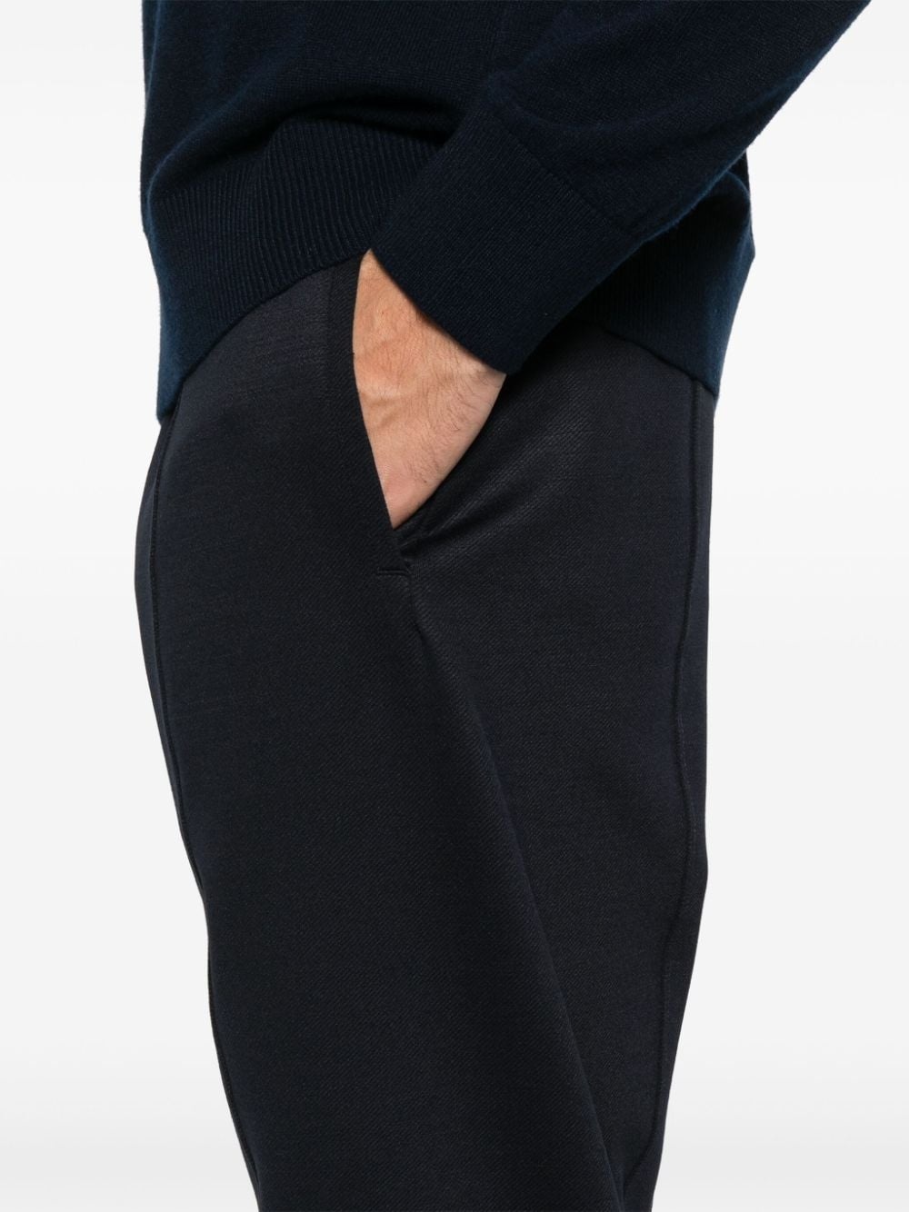twill-weave trousers - 5