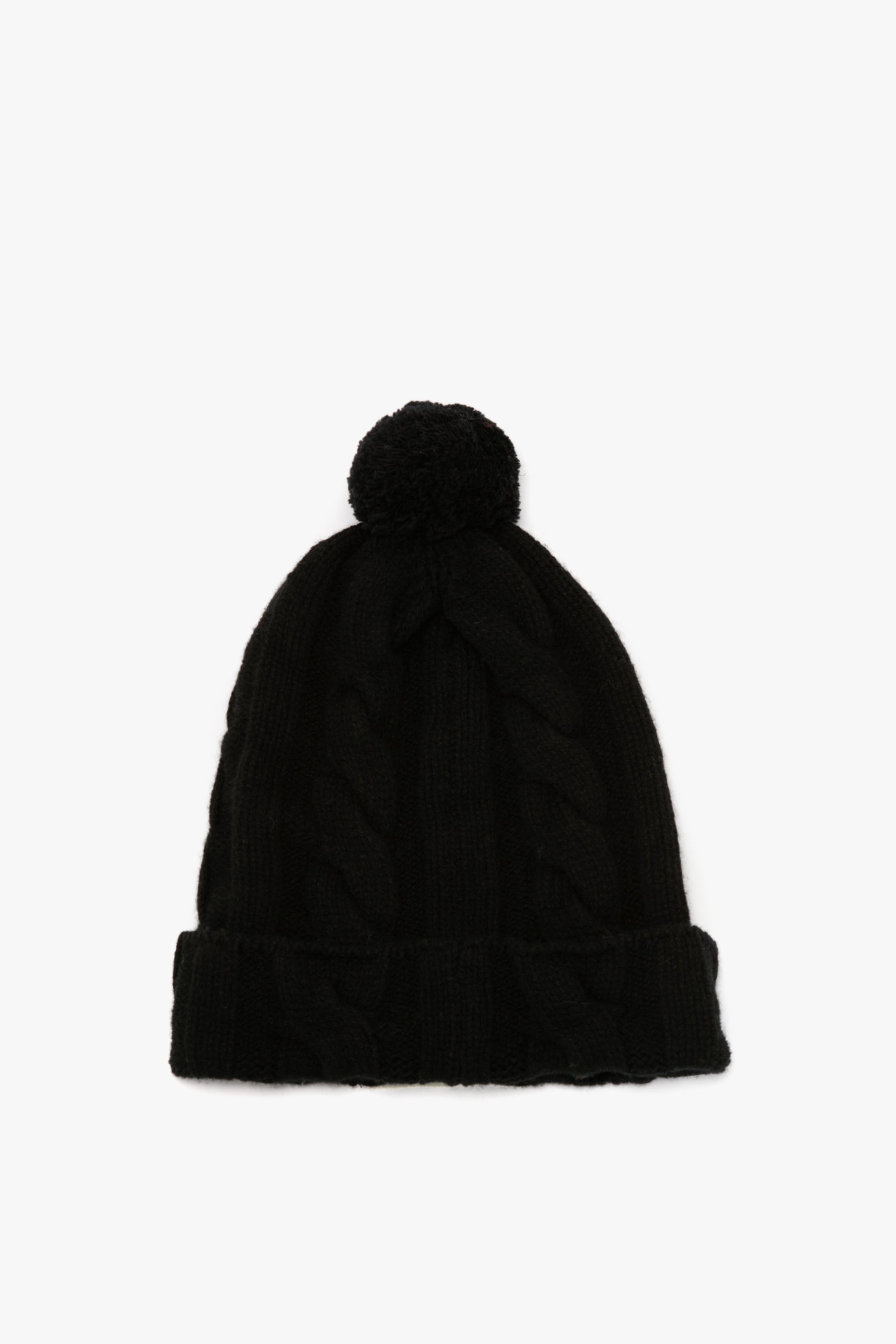Beanie Hat In Black - 2