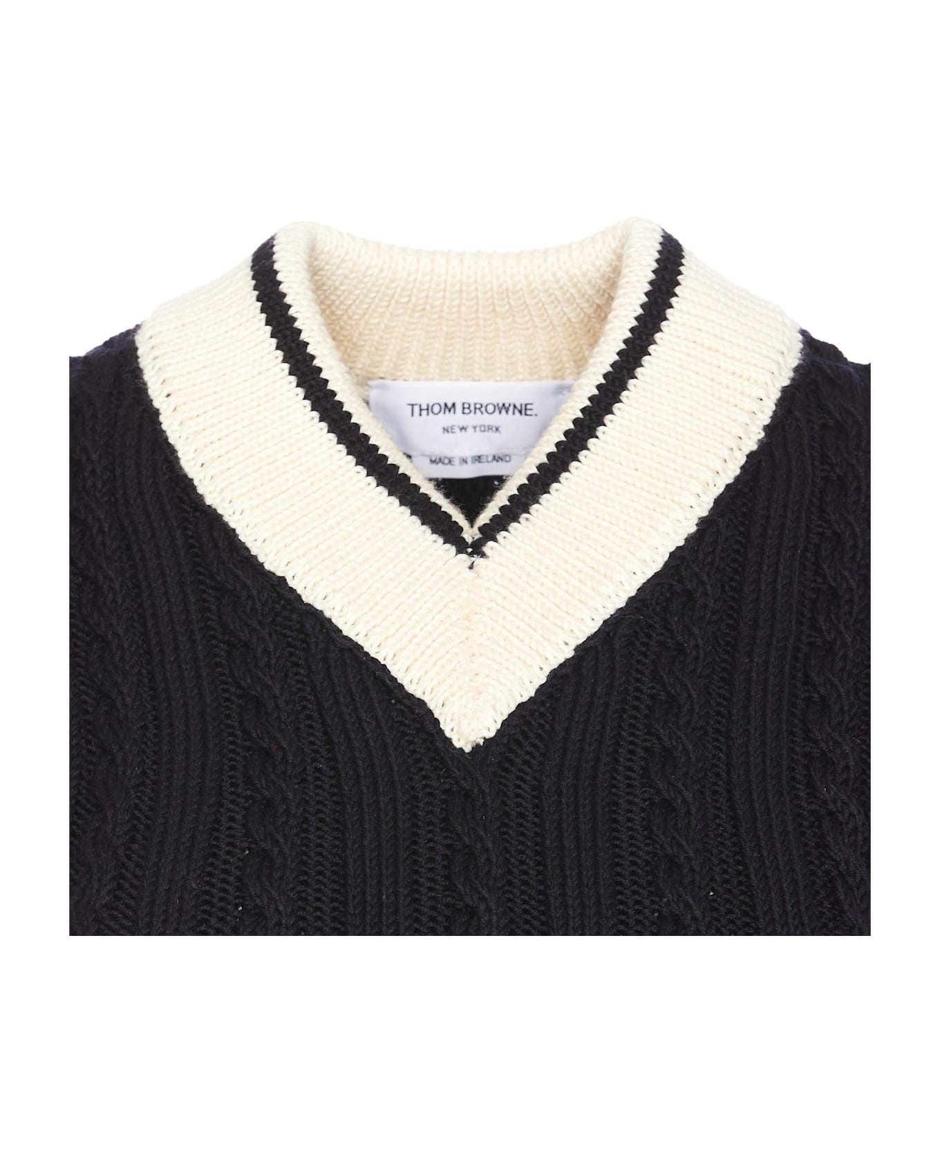 Cropped Sleeveless Jumper - 4