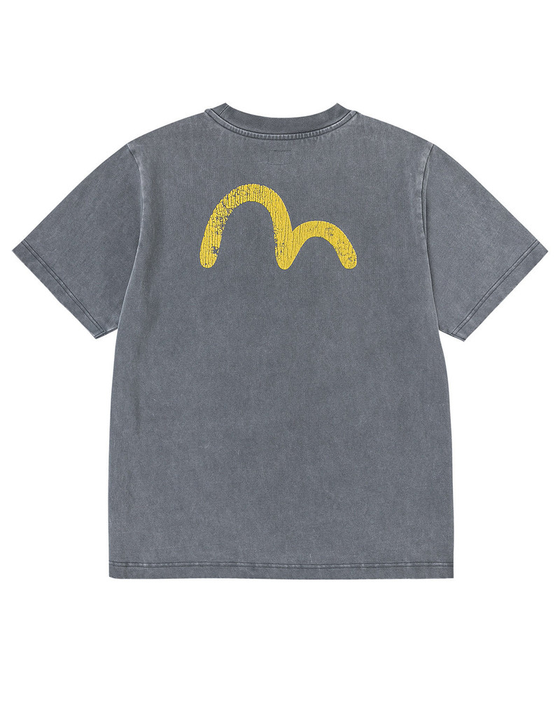 EVISU Seagull Print Relax Fit T-Shirt outlook