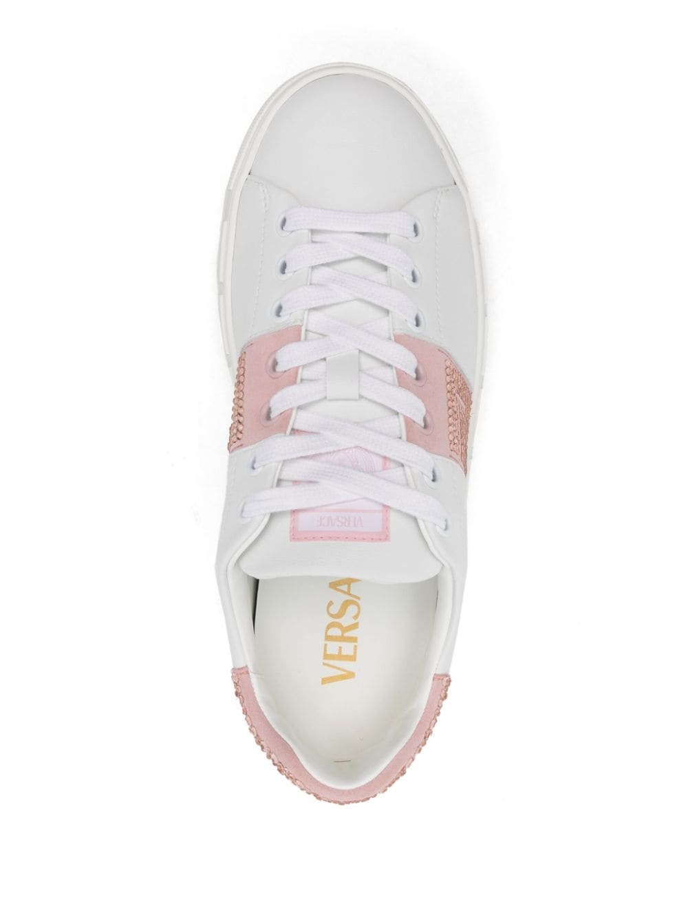Crystal Greca sneakers - 4