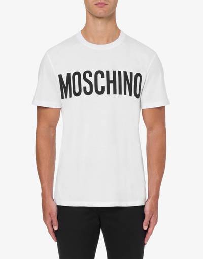 Moschino STRETCH JERSEY T-SHIRT WITH LOGO outlook