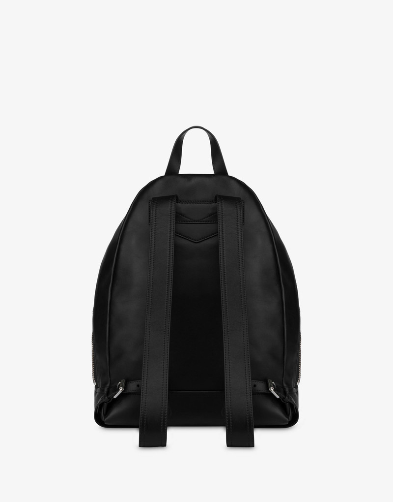 Moschino BIKER CALFSKIN BACKPACK outlook