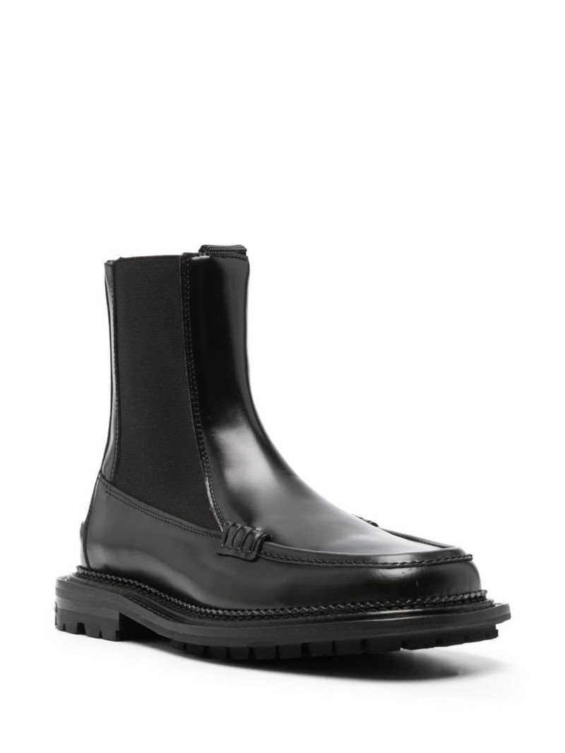 TOGA PULLA stud-embellished leather boots outlook