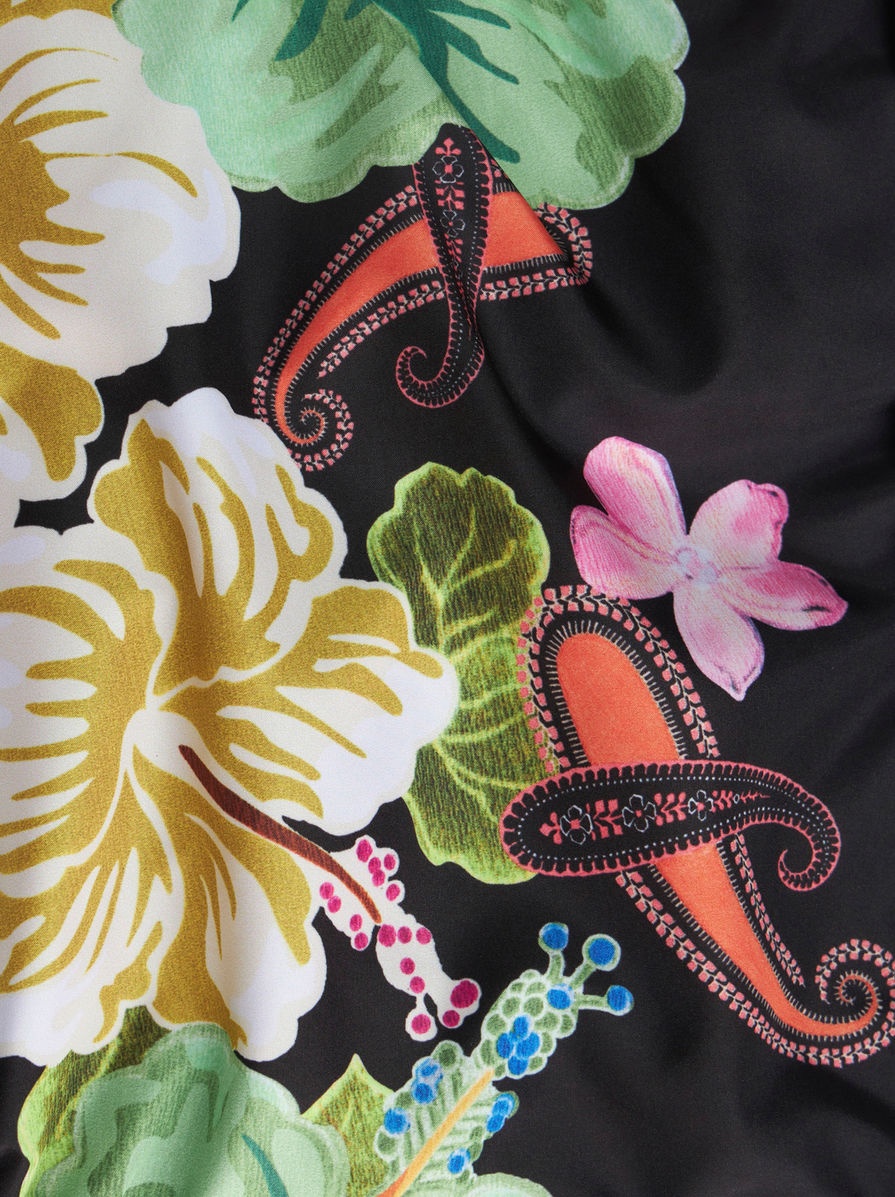 FLORAL PAISLEY SWIMSUIT - 6