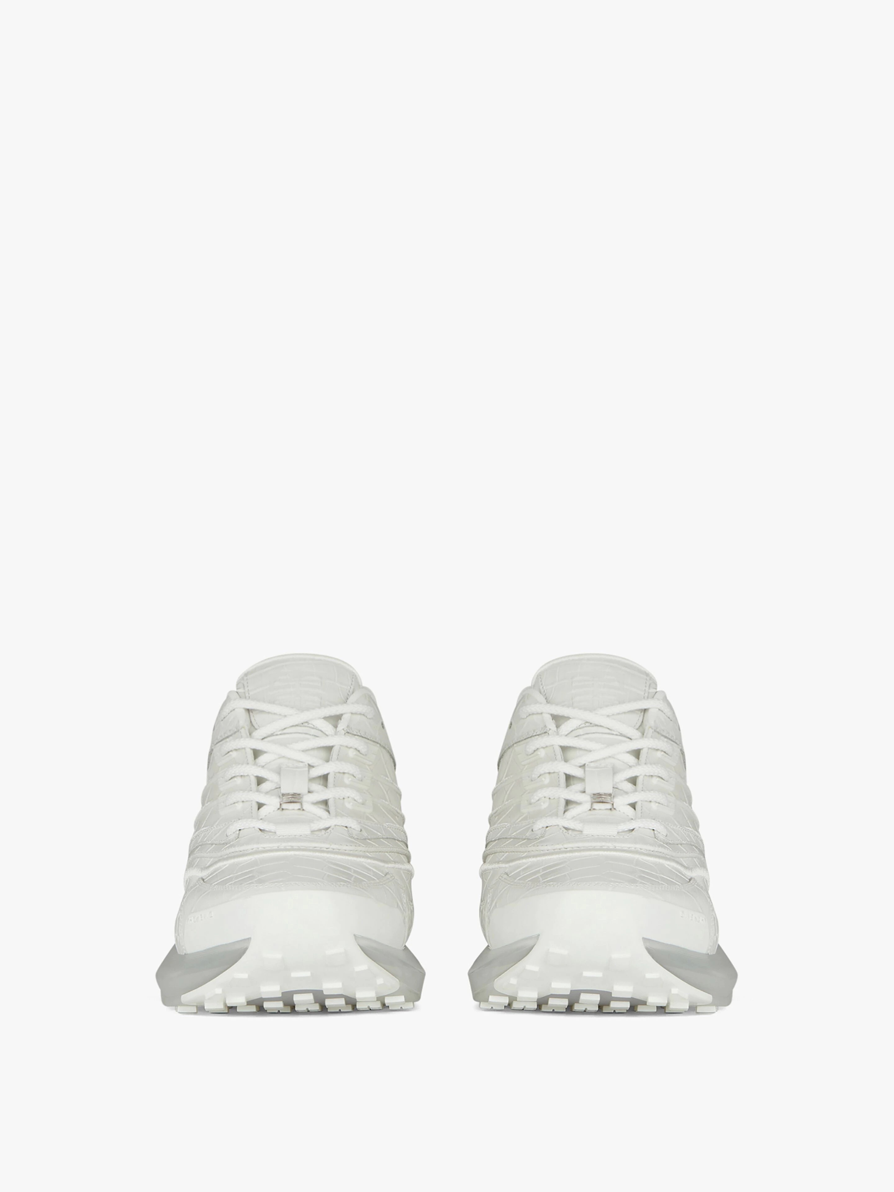 GIV 1 SNEAKERS IN CROCODILE EFFECT LEATHER - 2
