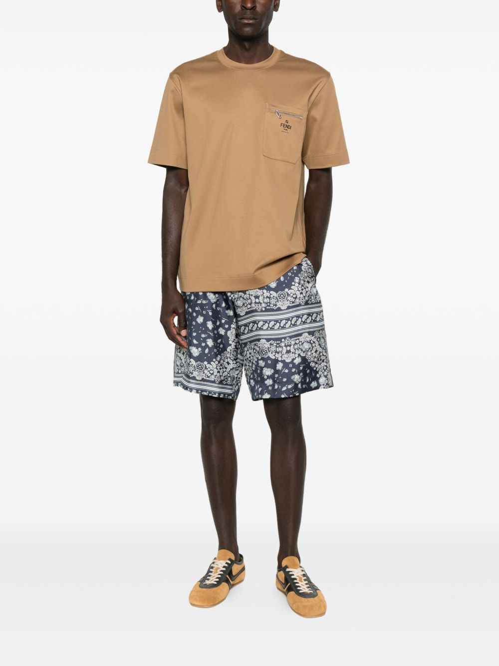 zip-pocket t-shirt - 2