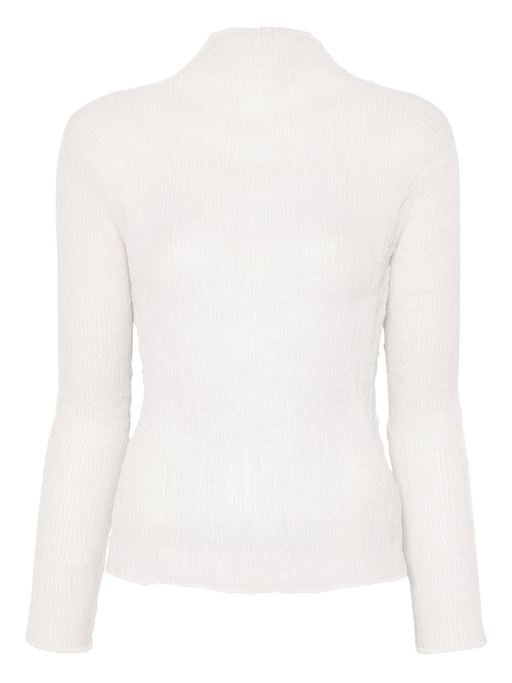 chiffon twist top - 1