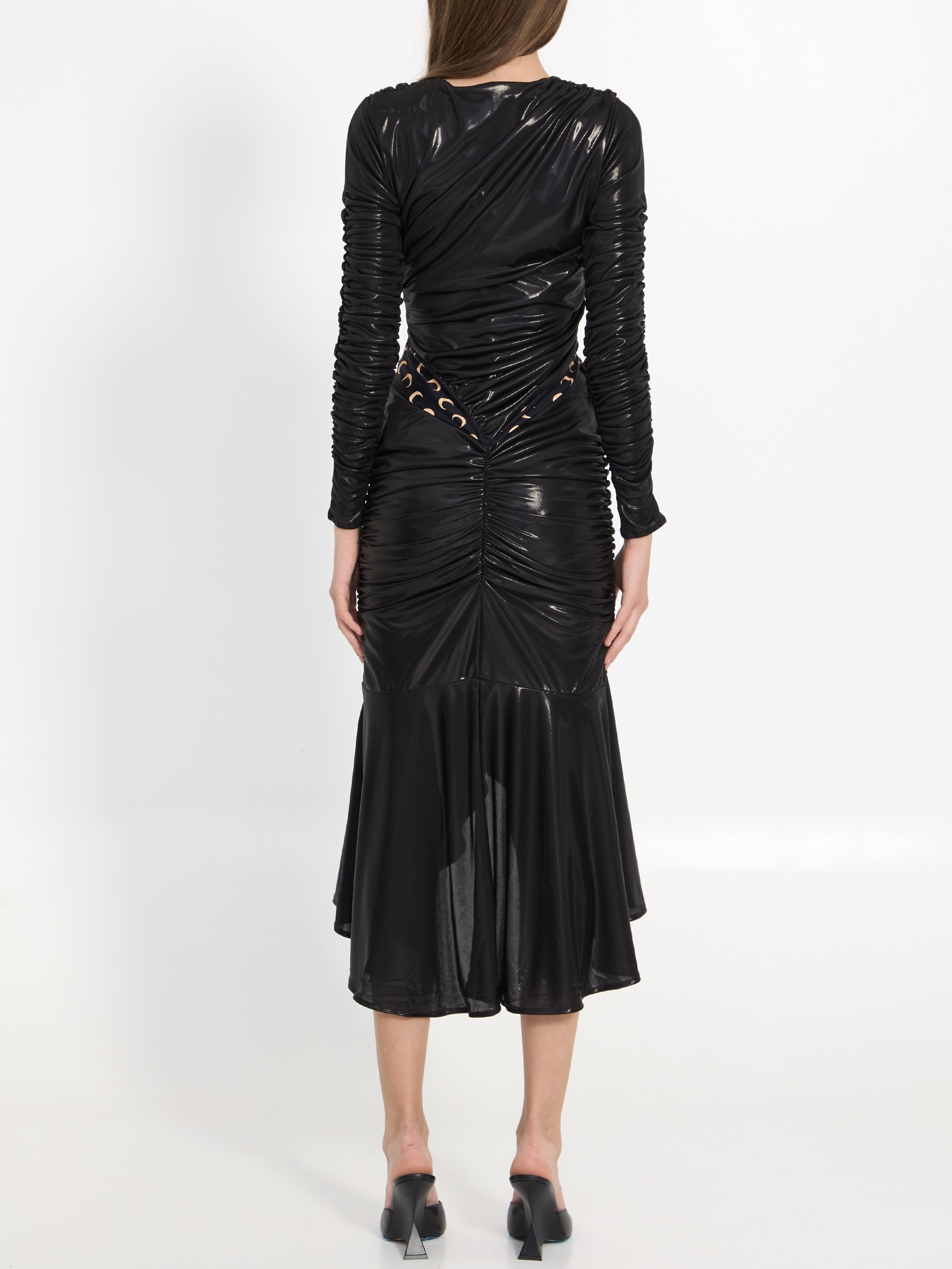 Marine Serre Regenerated jersey dress | leam | REVERSIBLE
