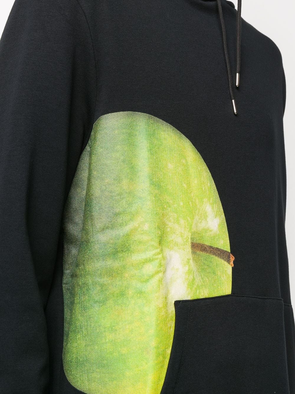 apple print hoodie - 5