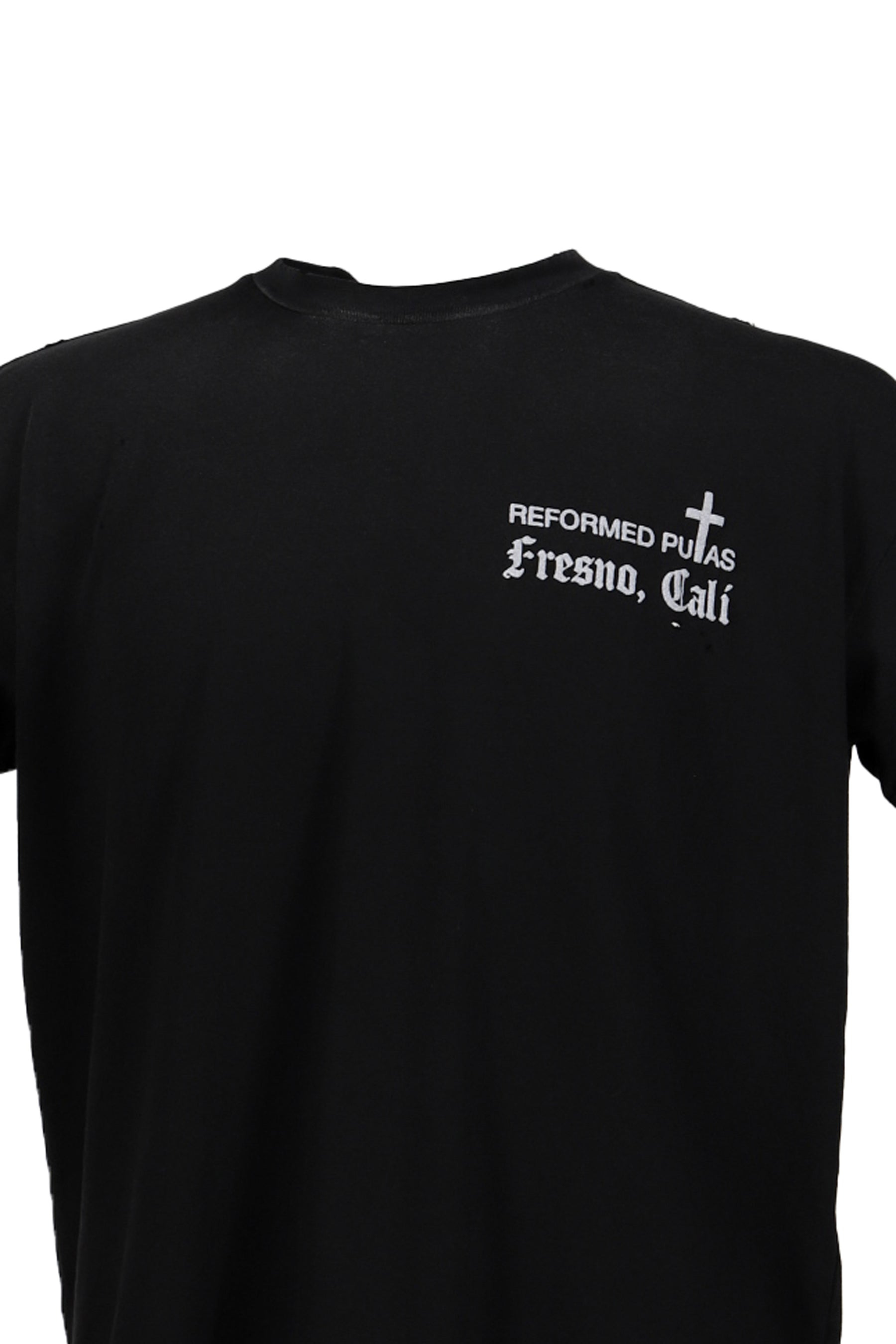 REFORMED PUTAS DESTROYED EASY TEE / BLK - 7