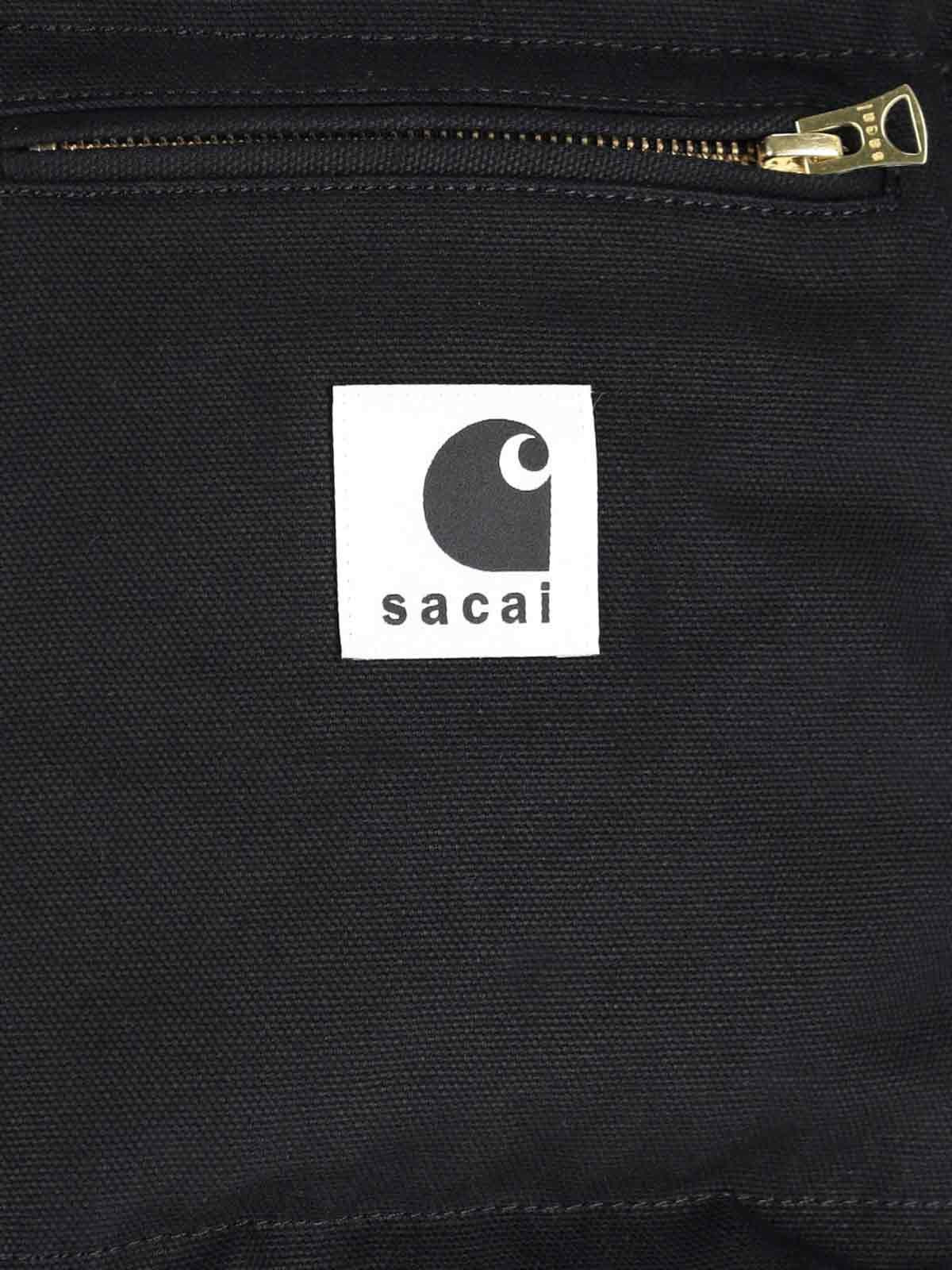 X CARHARTT WIP 'DUCK JACKET' CROP JACKET - 3