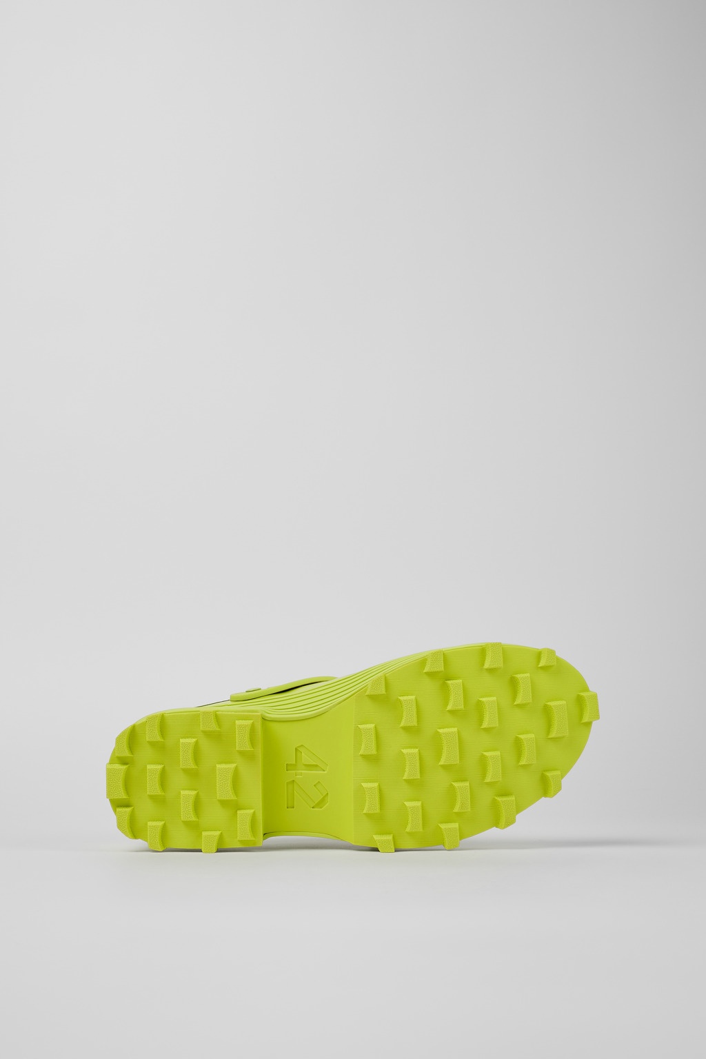 Green Leather Clog - 5