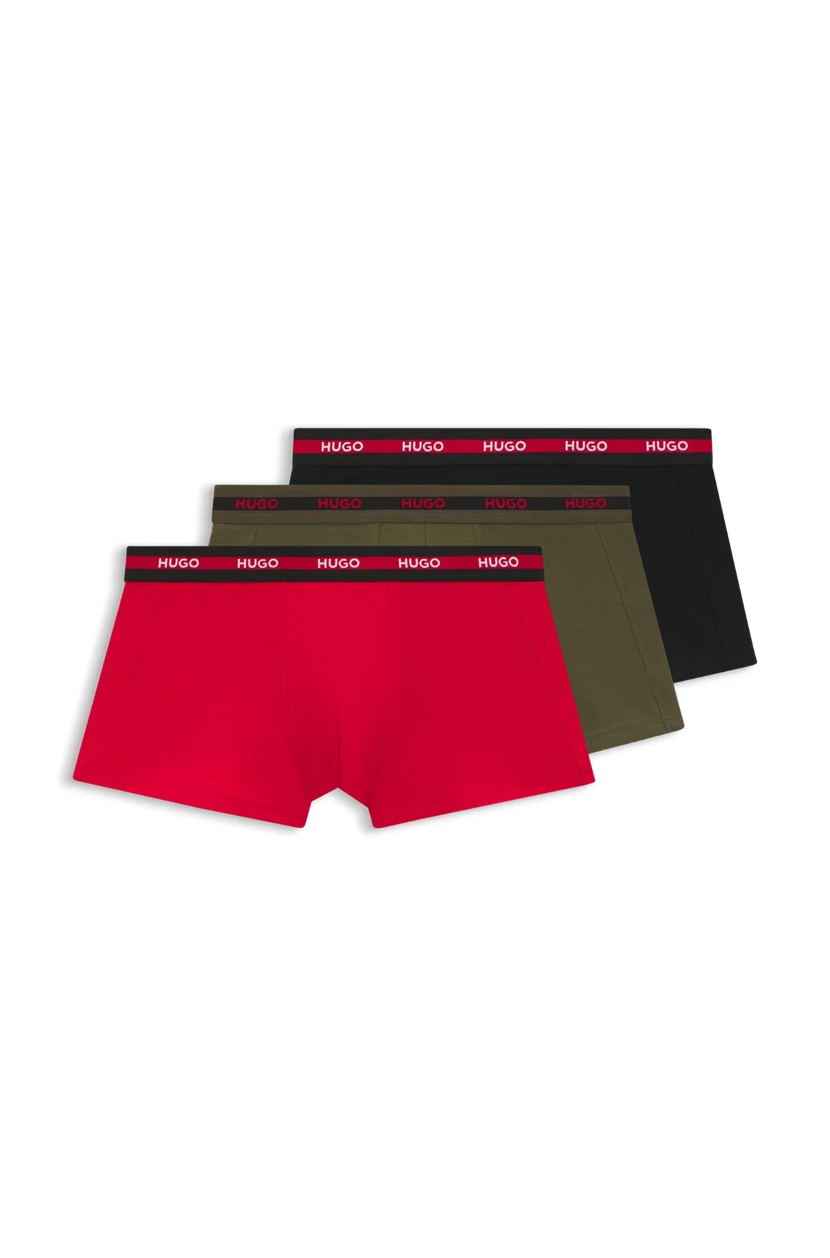 THREE-PACK OF STRETCH-COTTON TRUNKS - 1