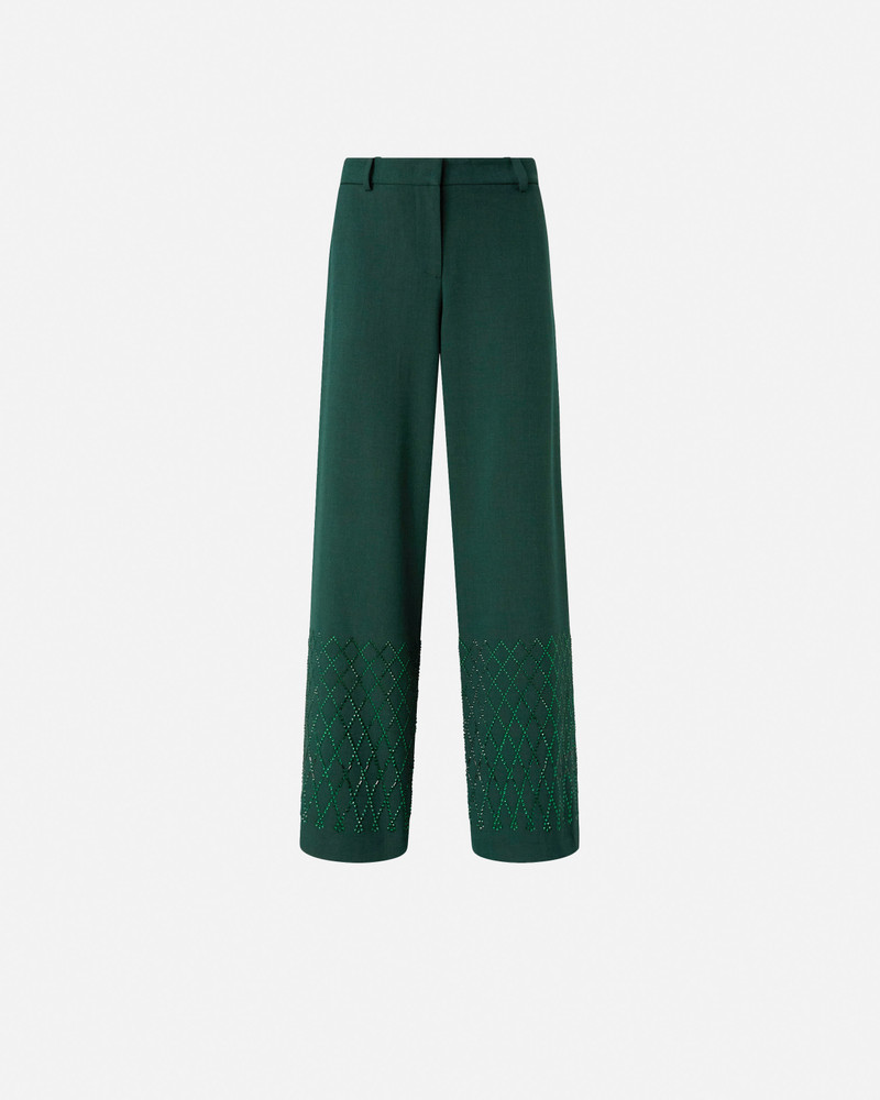 WIDE-LEG TROUSERS WITH RHINESTONES 1