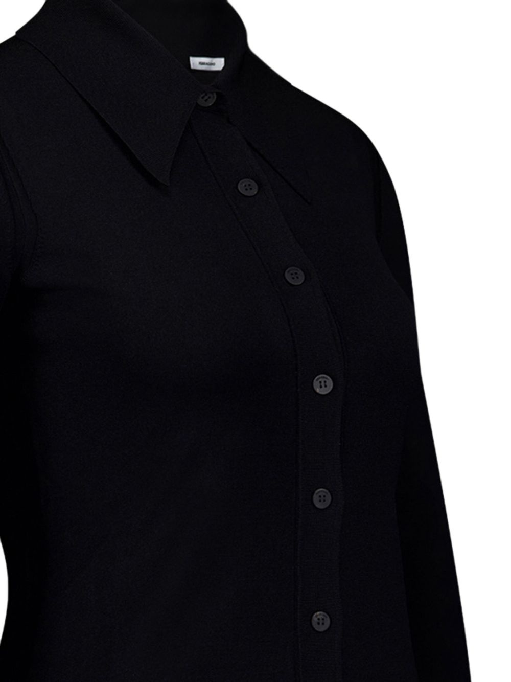 pointed-collar cardigan - 3
