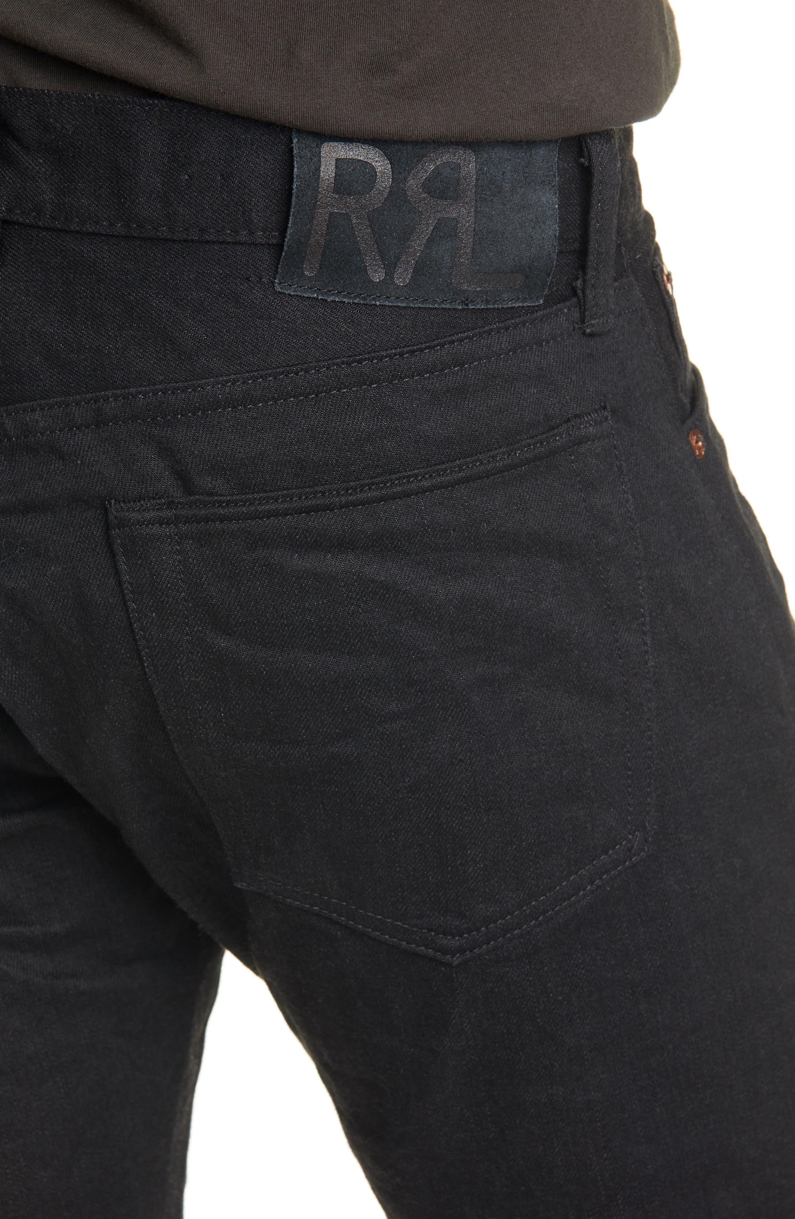 RRL Slim Fit Selvedge Jeans - 4
