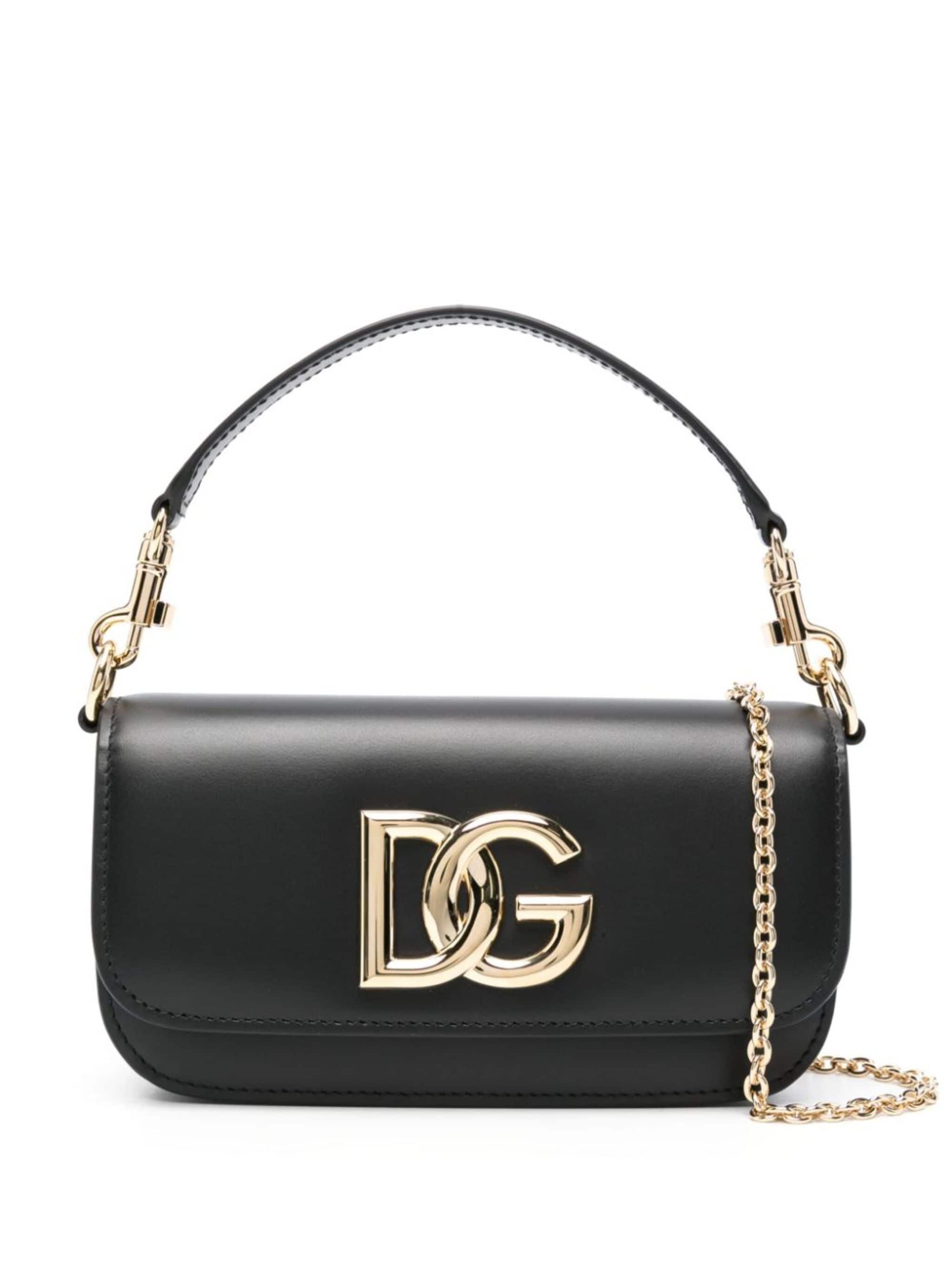 DG-plaque cross body bag - 1