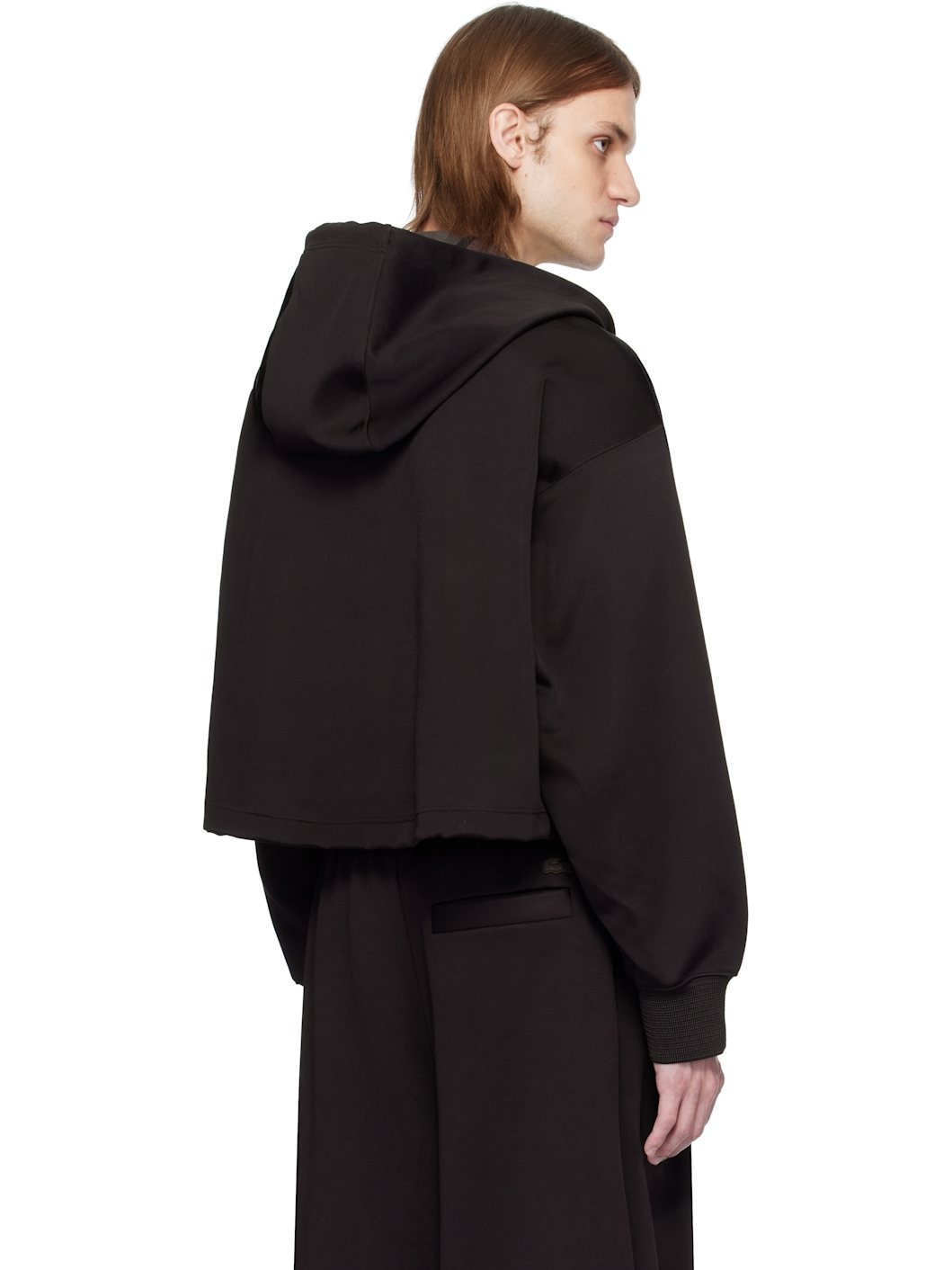 Brown Runway Oversized Hoodie - 3