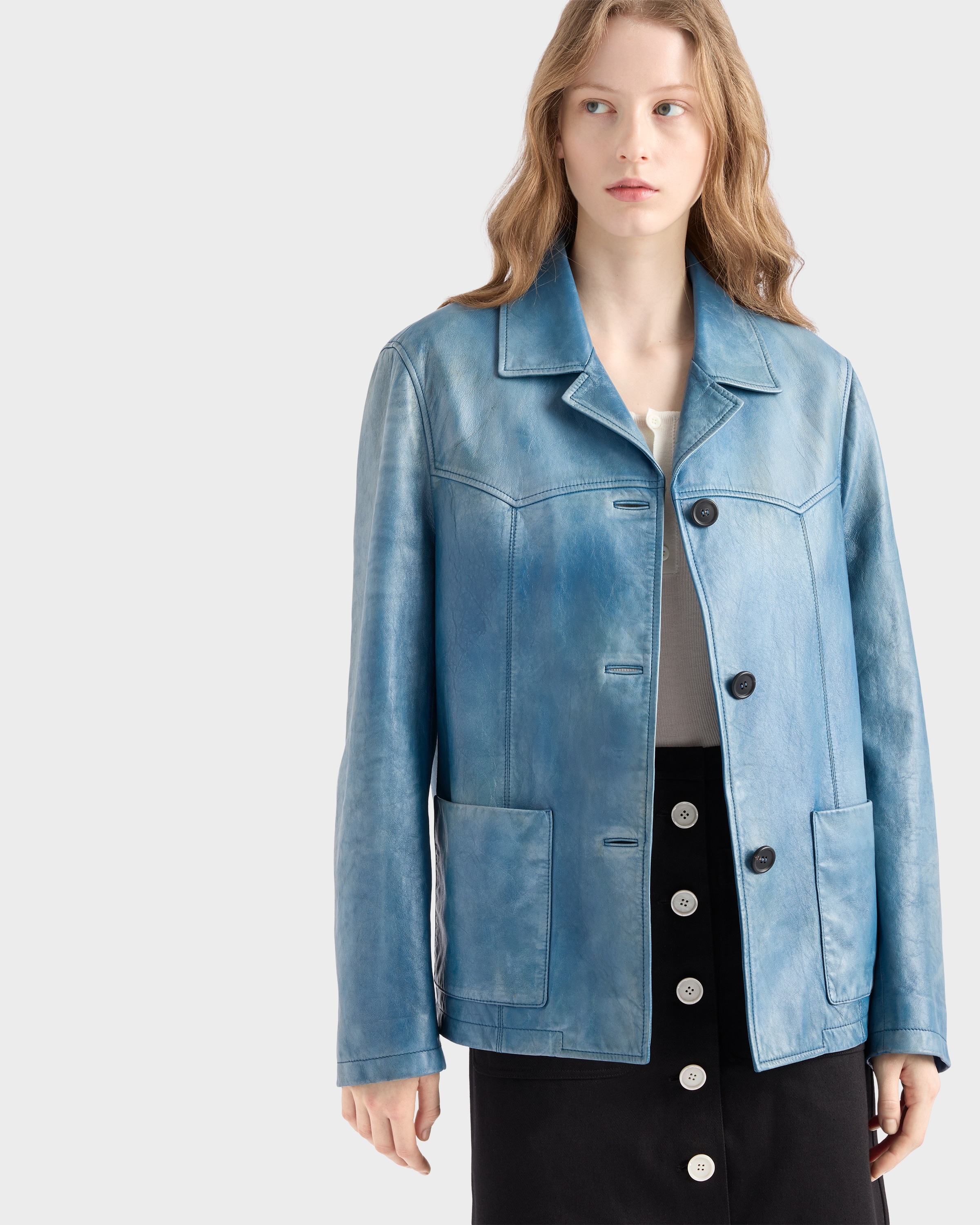 Nappa leather jacket - 4