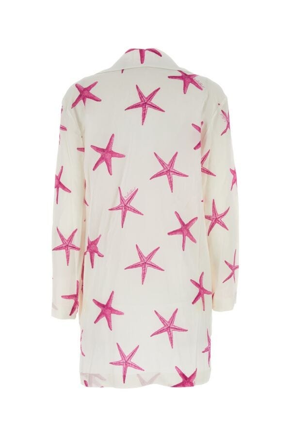 Valentino Valentino Garavani Woman Printed Crepe Valentino