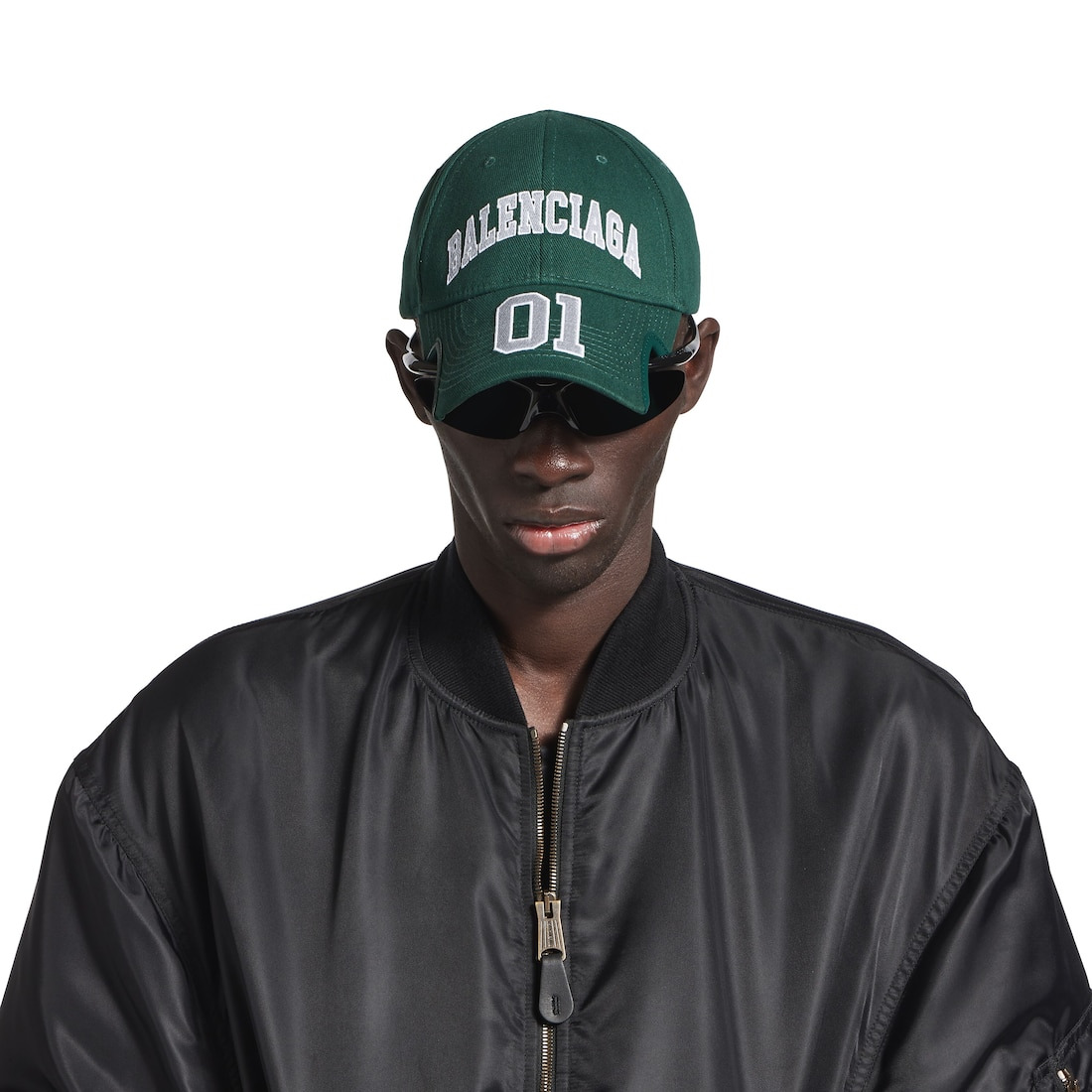 Men's Basketball Cap in Dark Green - 5