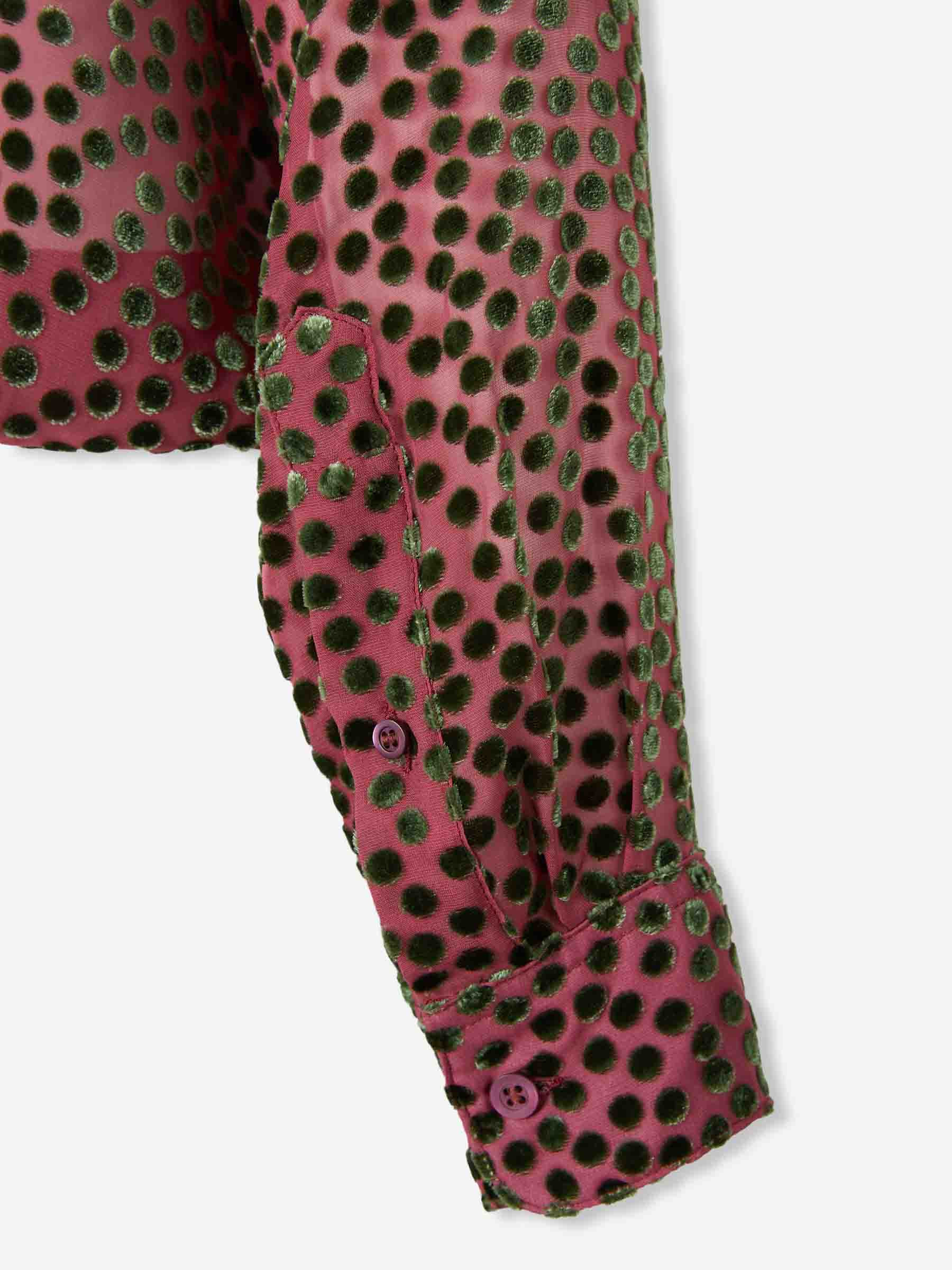 DEVORÉ CROSS BLOUSE - 4