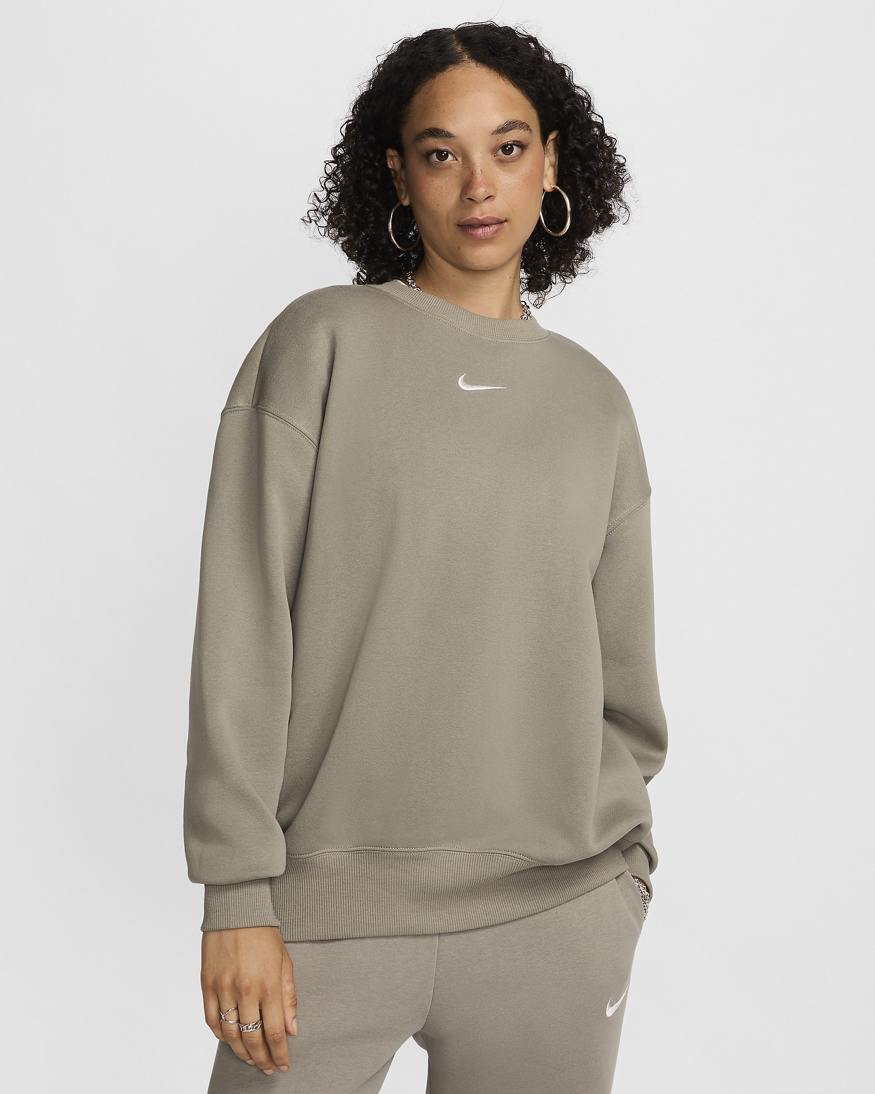 Nike Sportswear Phoenix Fleece Women's Oversized Crew-Neck Sweatshirt - 1