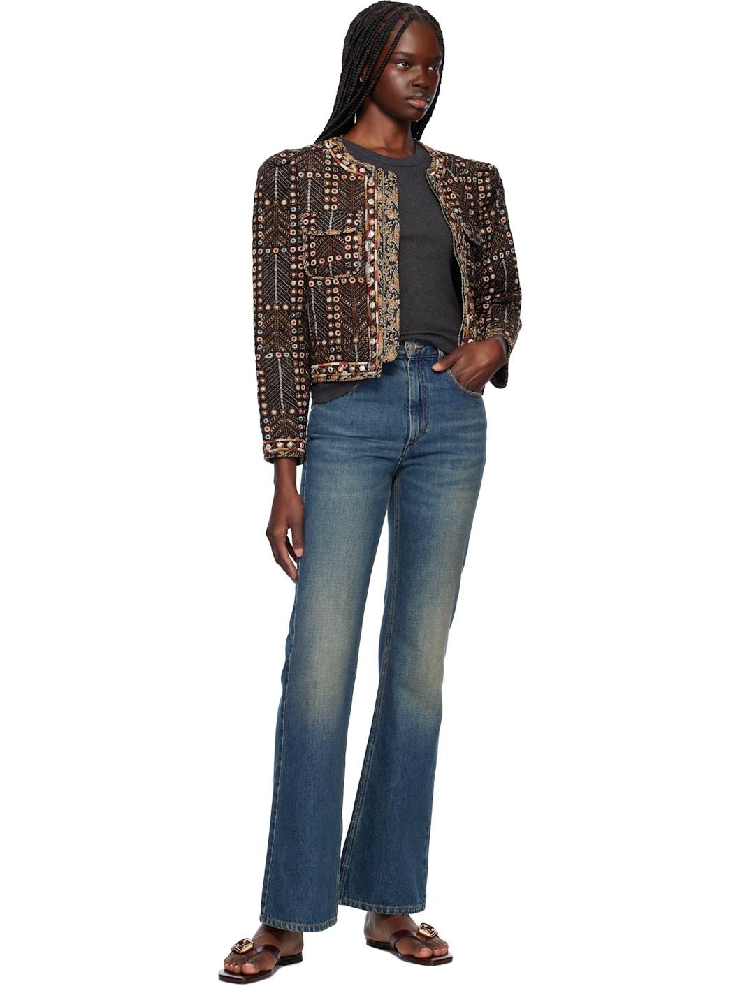 Black Christy Jacket - 4