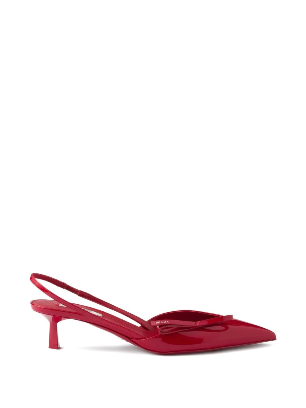 bow slingback pumps - 1