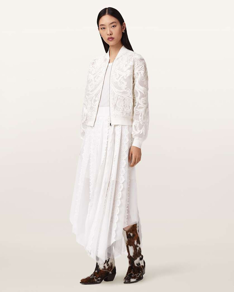 ALLSAINTS VASHTIE LACE MAXI SKIRT outlook