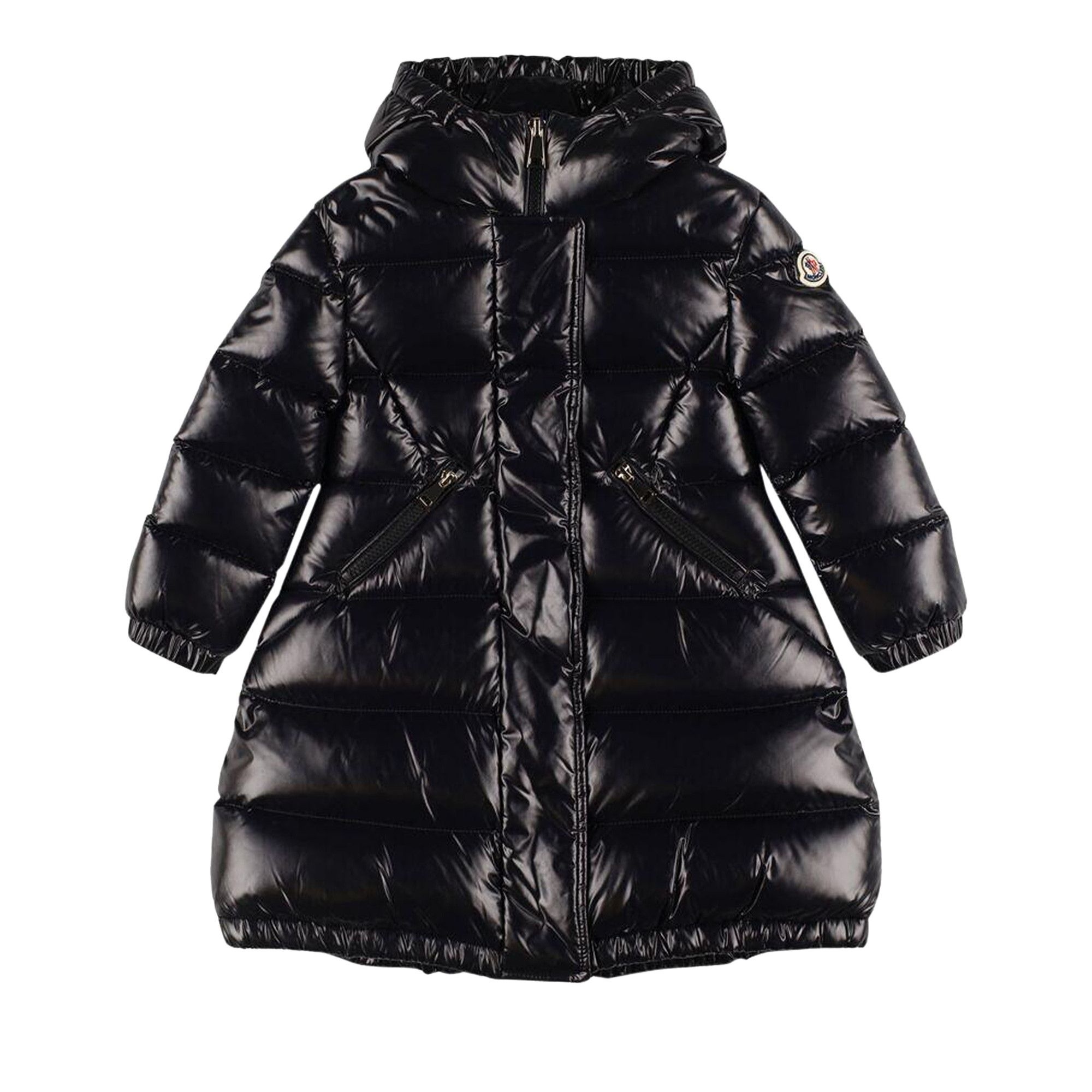 Moncler Bellevue Long Coat 'Black' - 1