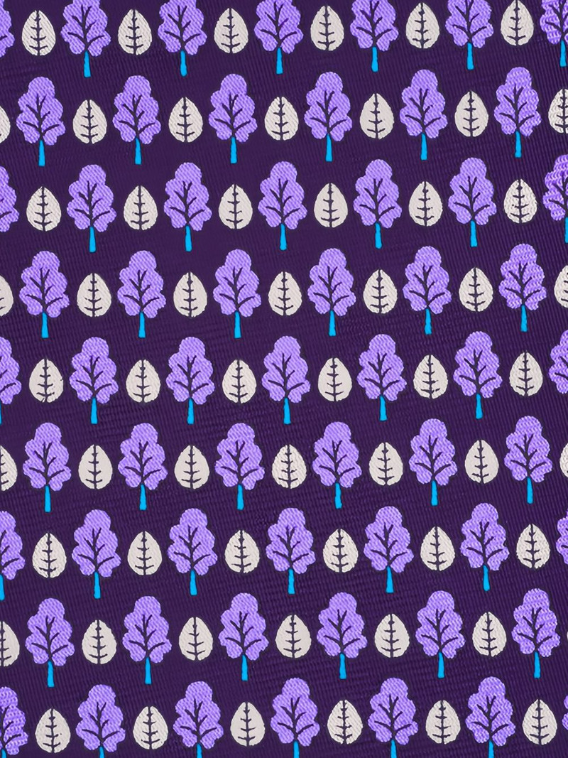 ZEGNA tree-pattern tie outlook