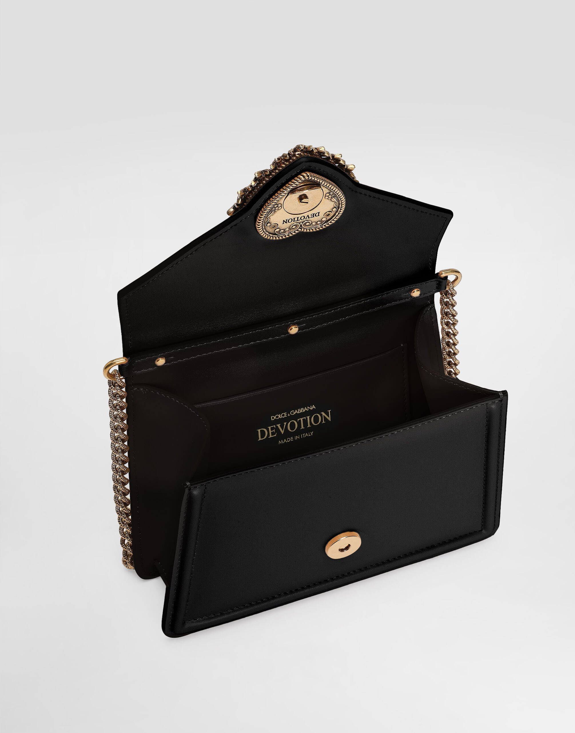 Small smooth calfskin Devotion bag - 5
