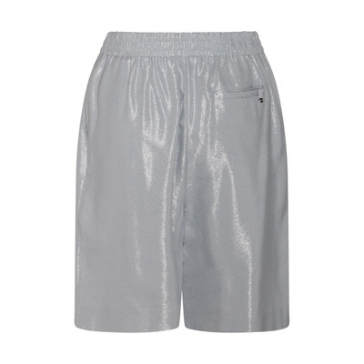 Herno grey viscose shorts outlook