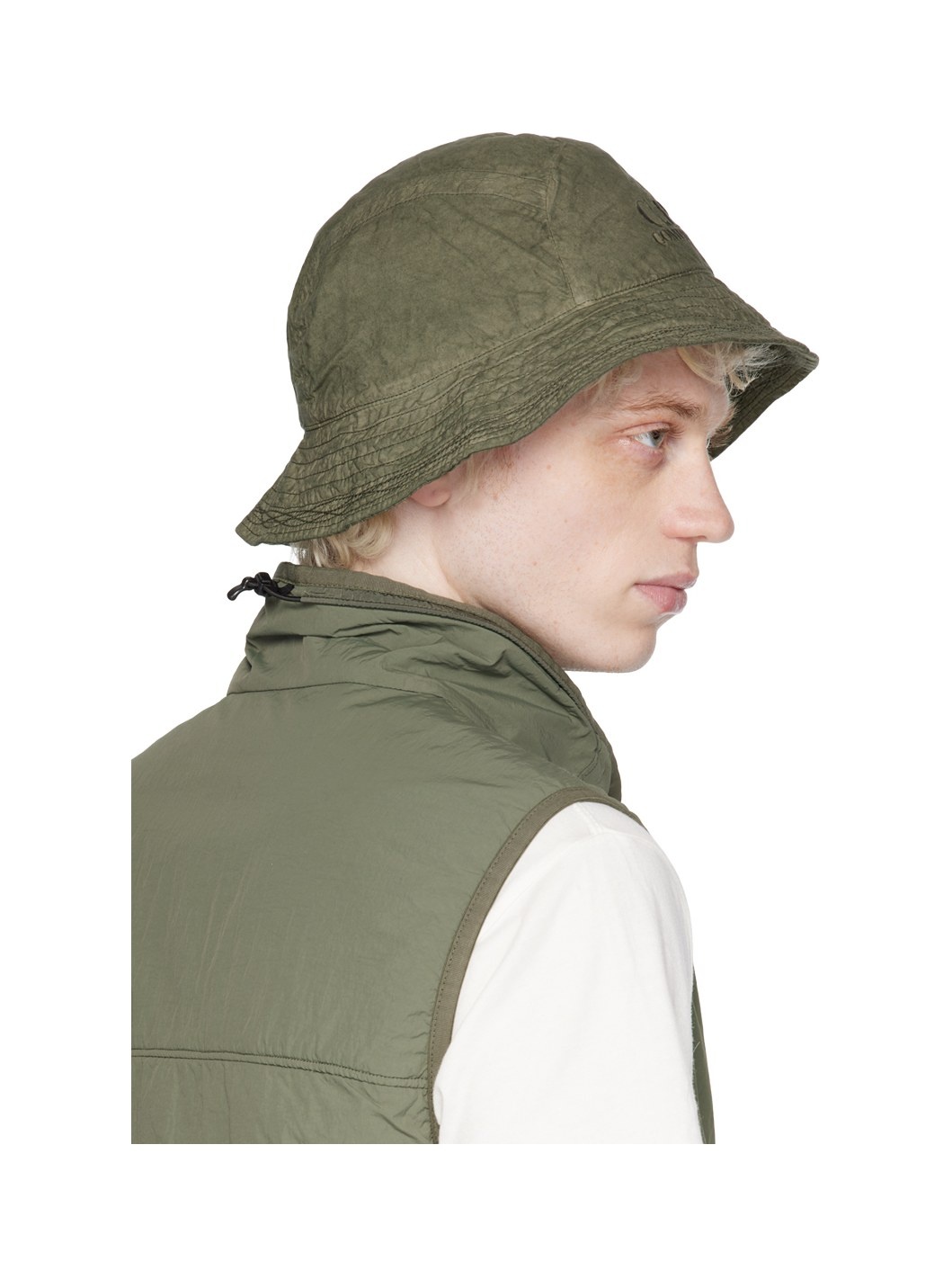 Green Ba-Tic Bucket Hat - 3