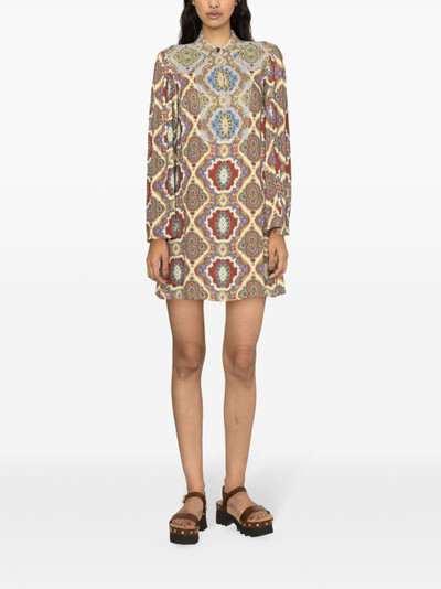 Etro graphic-print cady shirtdress outlook