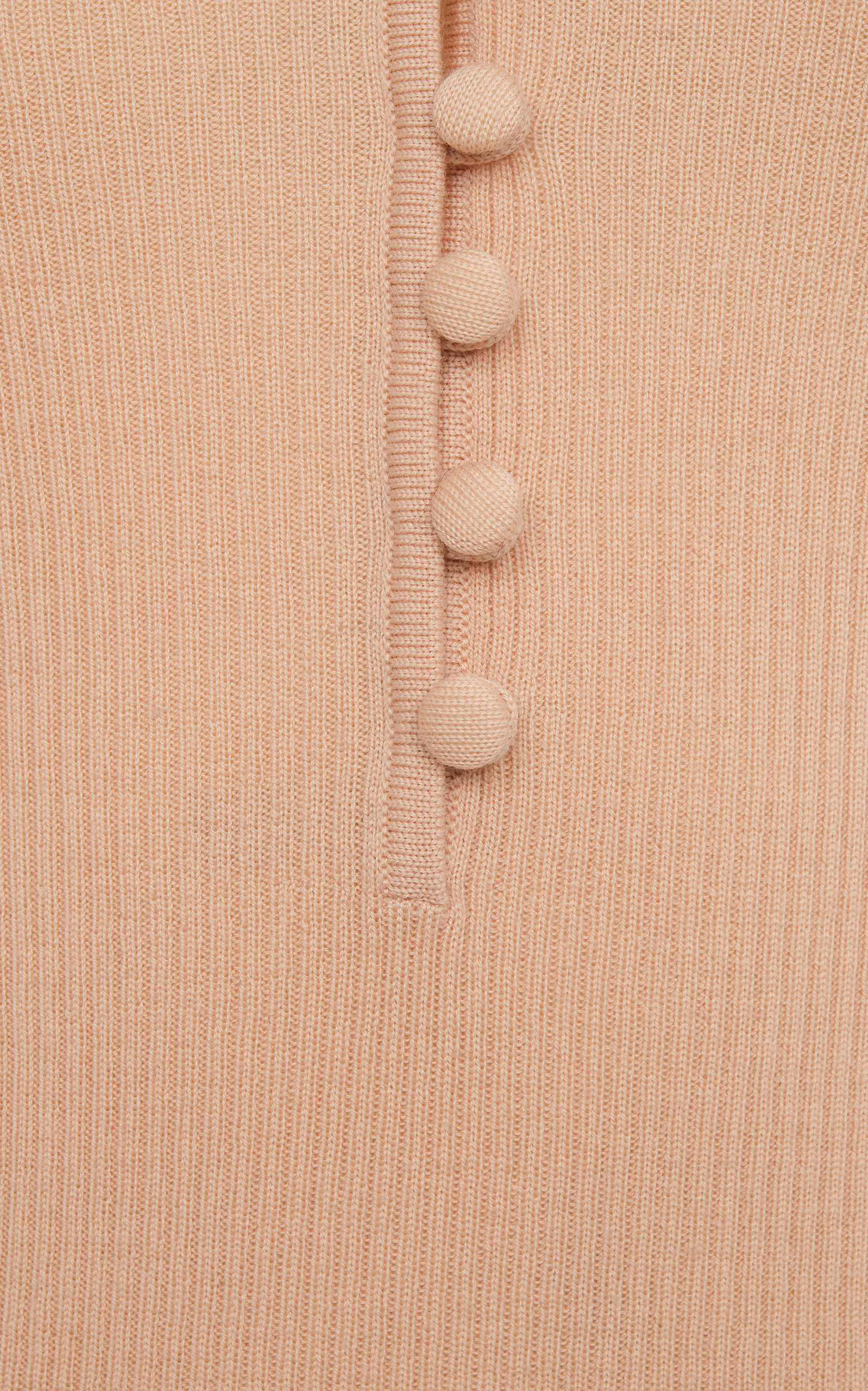 Merino Wool Henley Top pink - 6