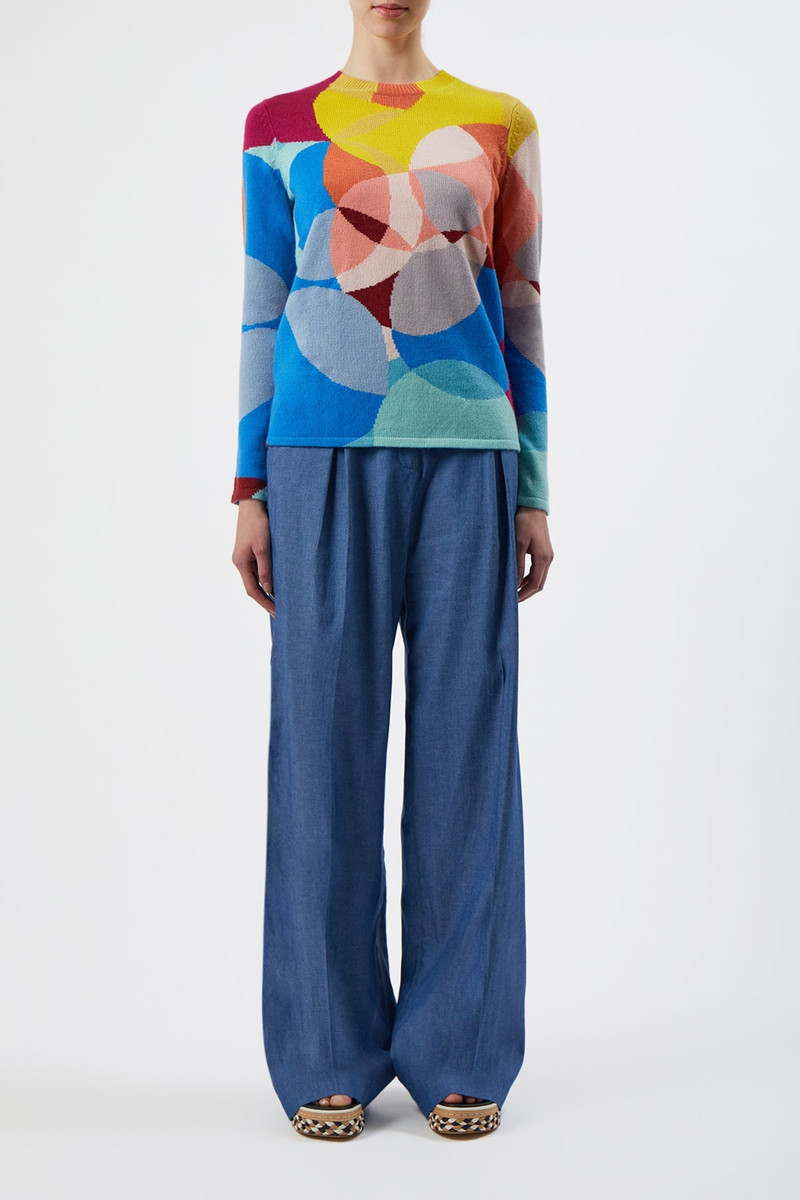 GABRIELA HEARST Muscovite Sweater in Cashmere outlook