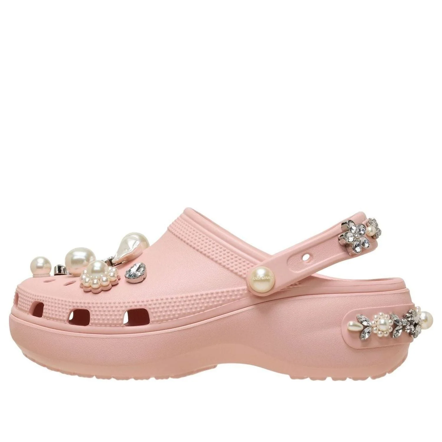 (WMNS) Crocs x Simone Rocha Platform Clog 'Pink Rose' 211798-6SR - 1