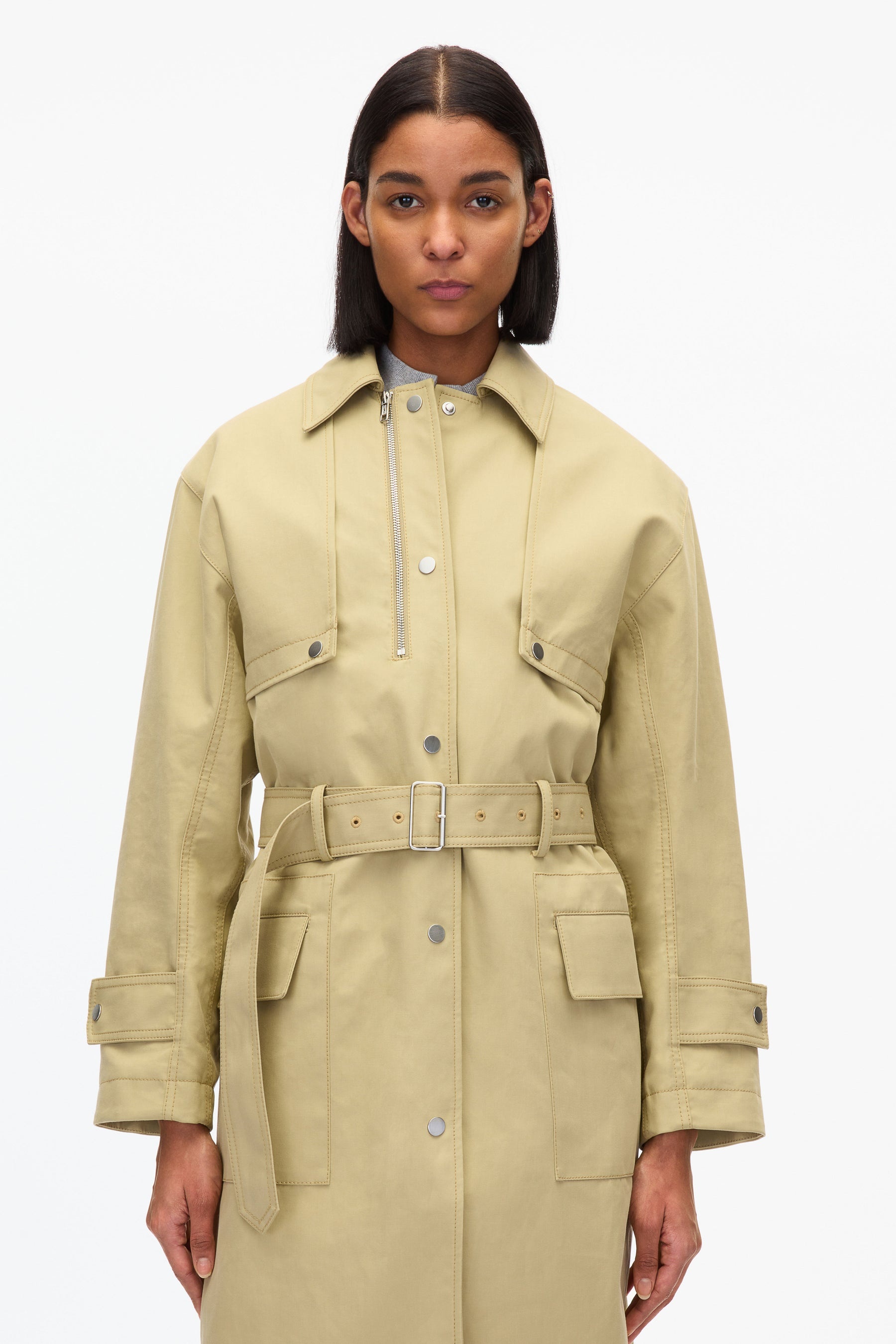 Convertible Mac Trench Coat - 2