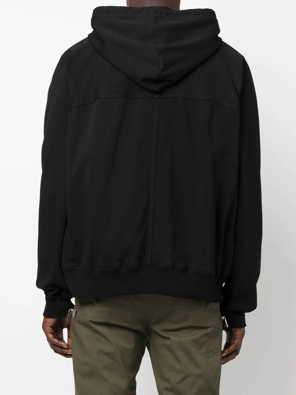 drawstring cotton hoodie - 4