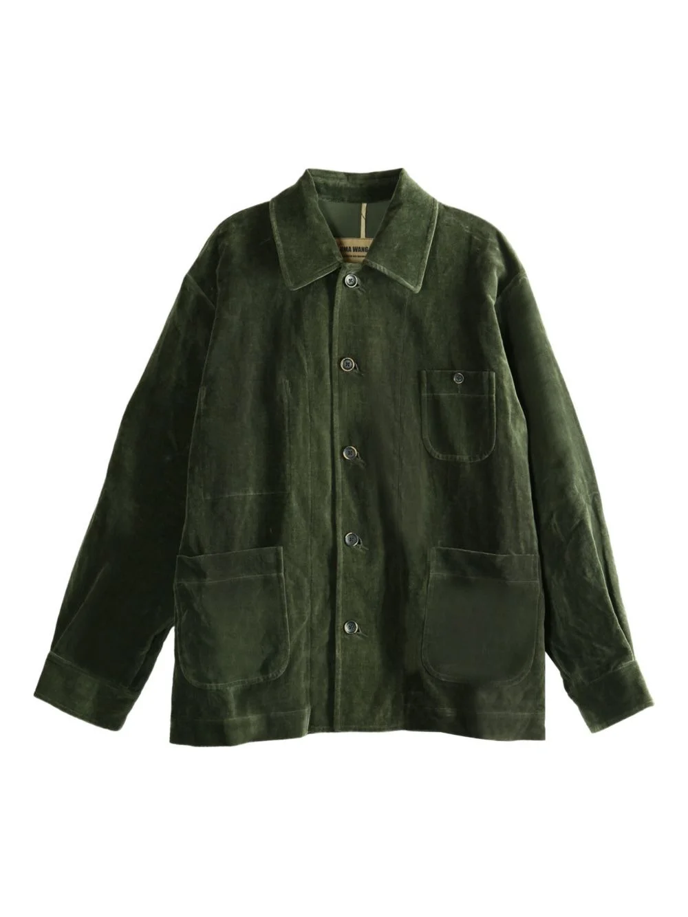 Jinn patch-pocket shirt jacket - 1